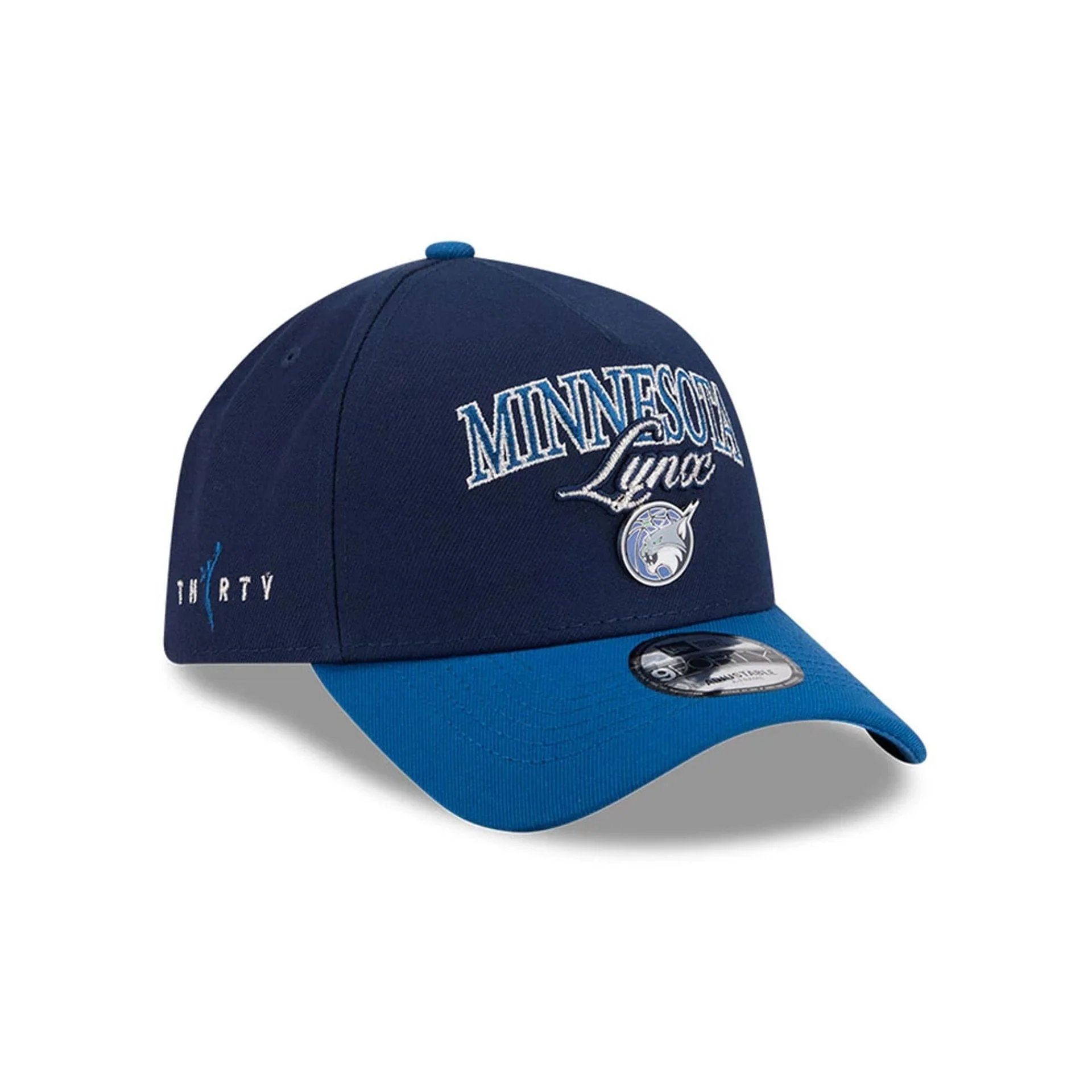 Minnesota Lynx WNBA Tip Off 2026 Navy 9FORTY A-Frame Adjustable Cap - Image 3
