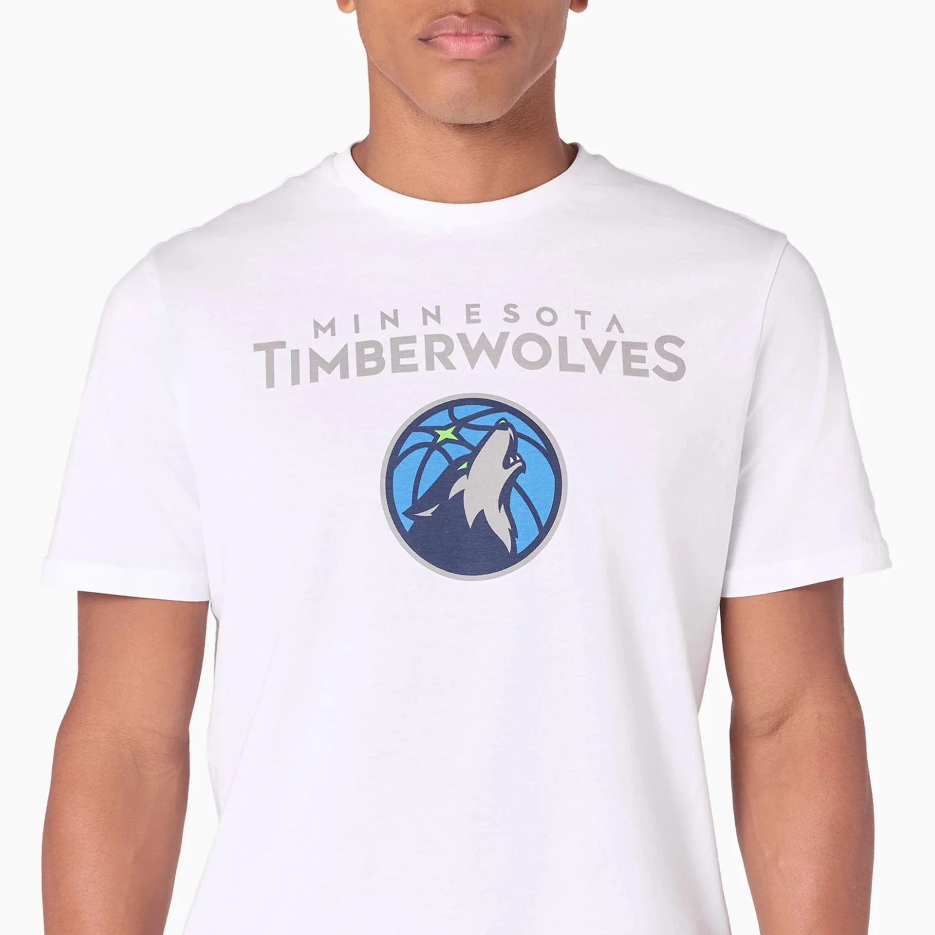 Minnesota Timberwolves NBA White T-Shirt - Image 2