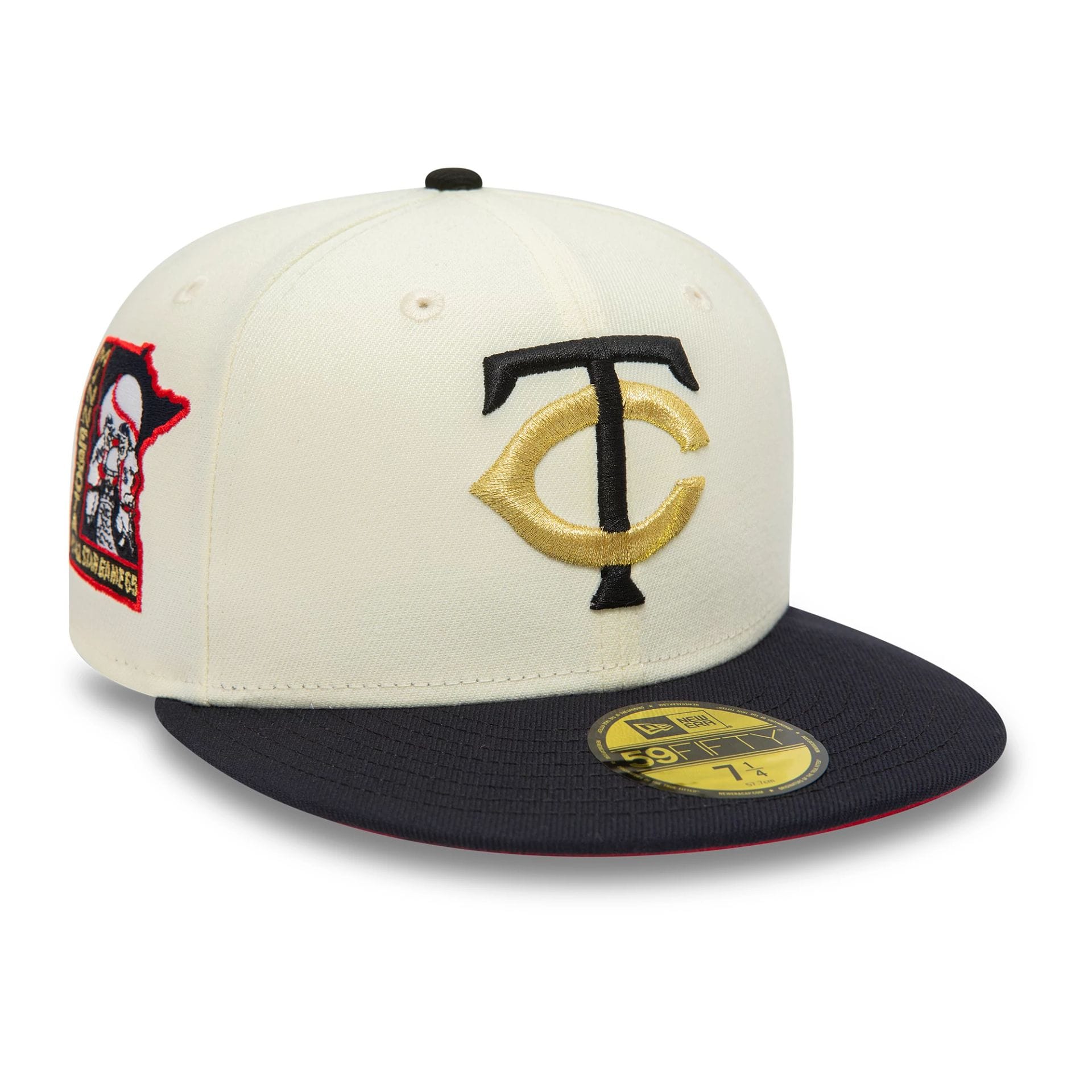Minnesota Twins MLB White 59FIFTY Fitted Cap