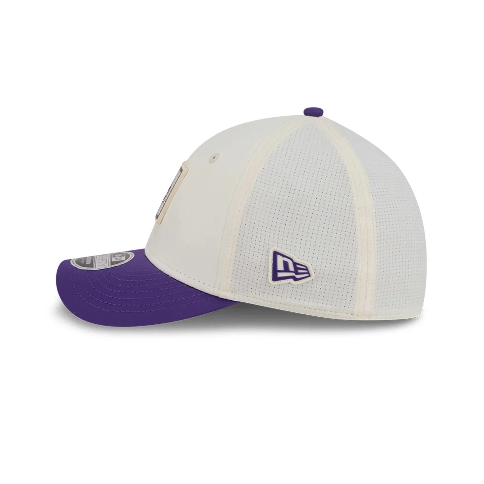 Minnesota Vikings NFL Training 2026 White 39THIRTY M-Crown Stretch Fit Cap - Image 5