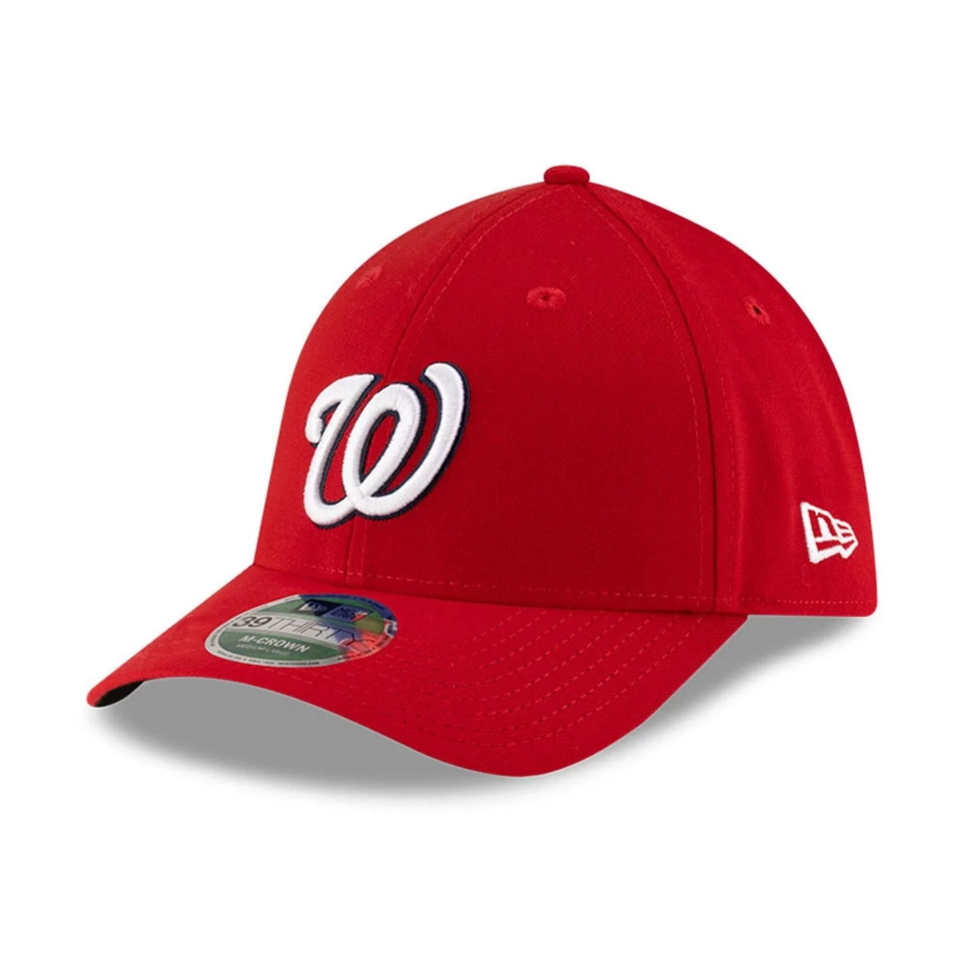 Nationals MLB Player Replica Red 39THIRTY M-Crown Stretch Fit Cap