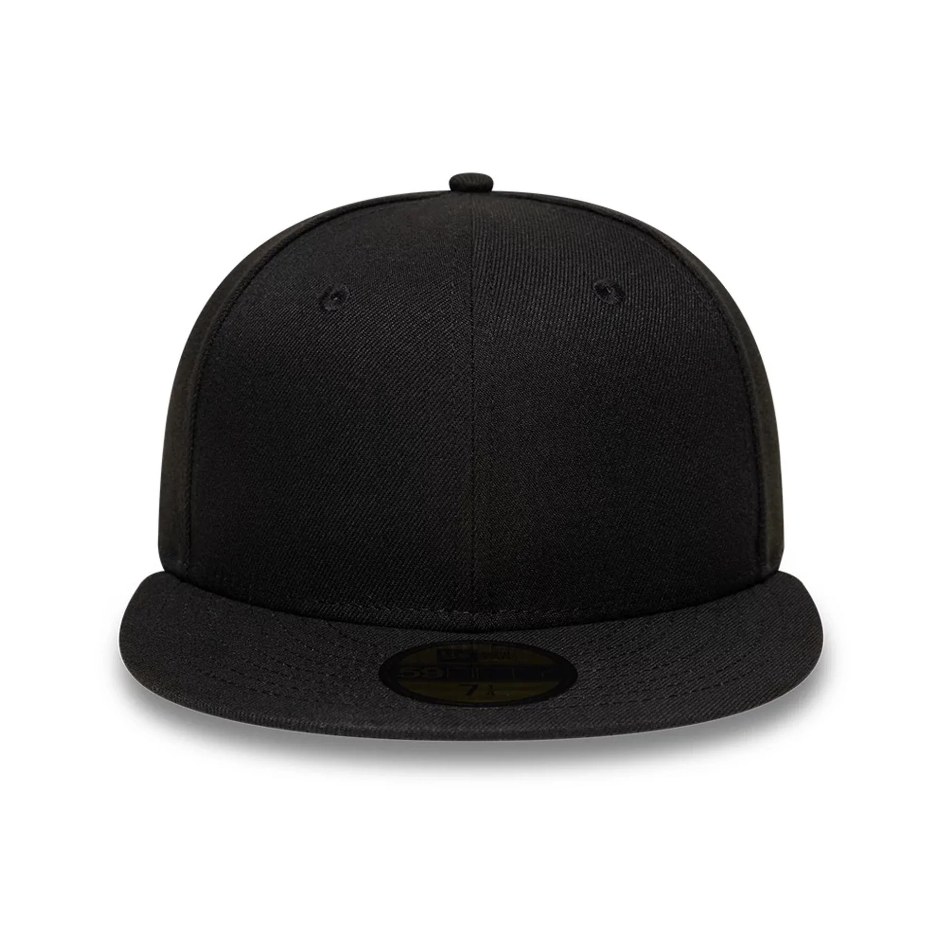 New Era Black 59FIFTY Fitted Cap - Image 2