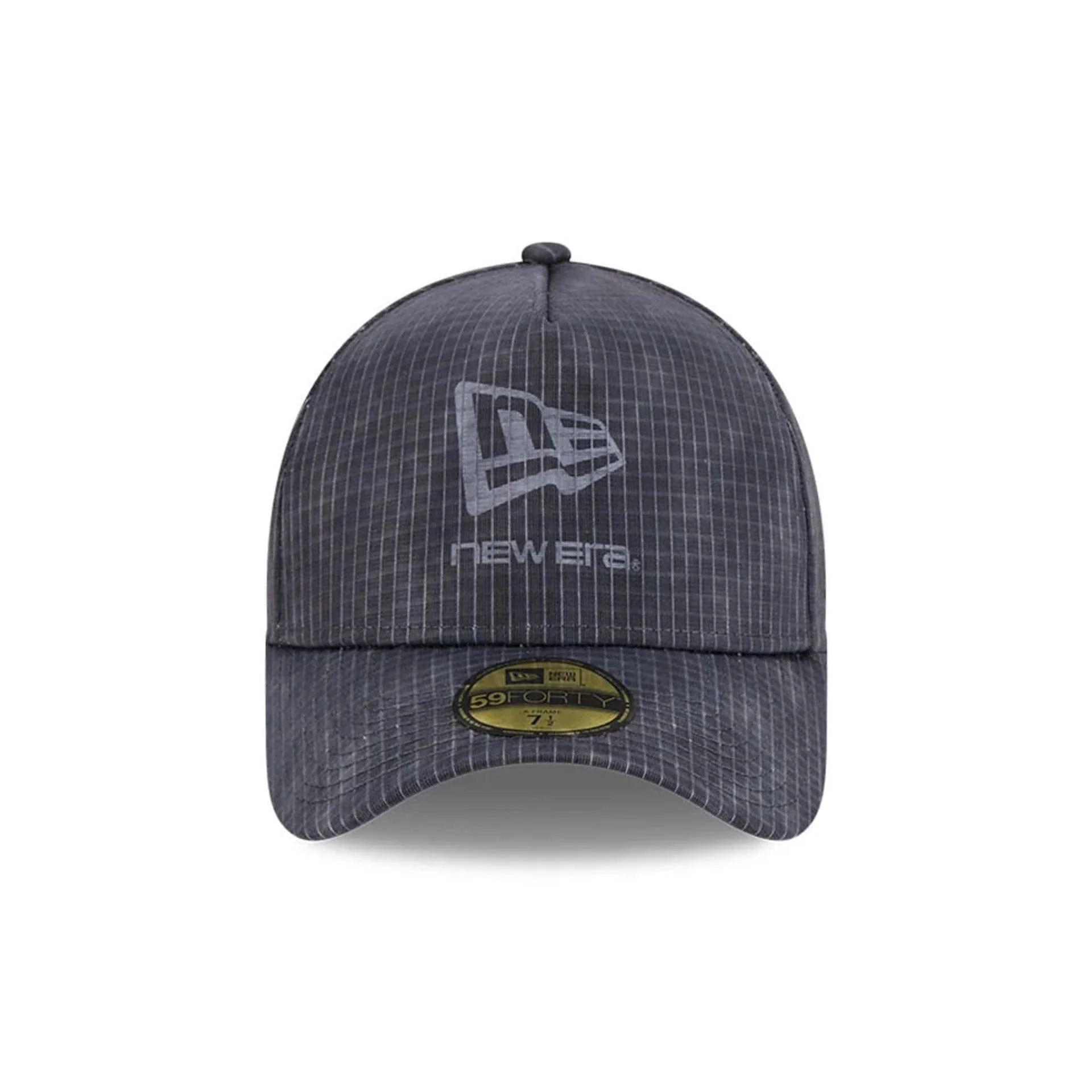 New Era Check Dark Grey 59FORTY A-Frame Fitted Cap - Image 3