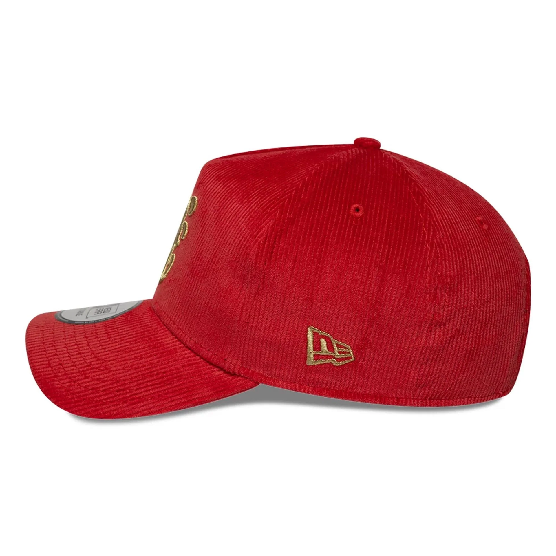 New Era Cord Red 9FORTY E-Frame Adjustable Cap - Image 4