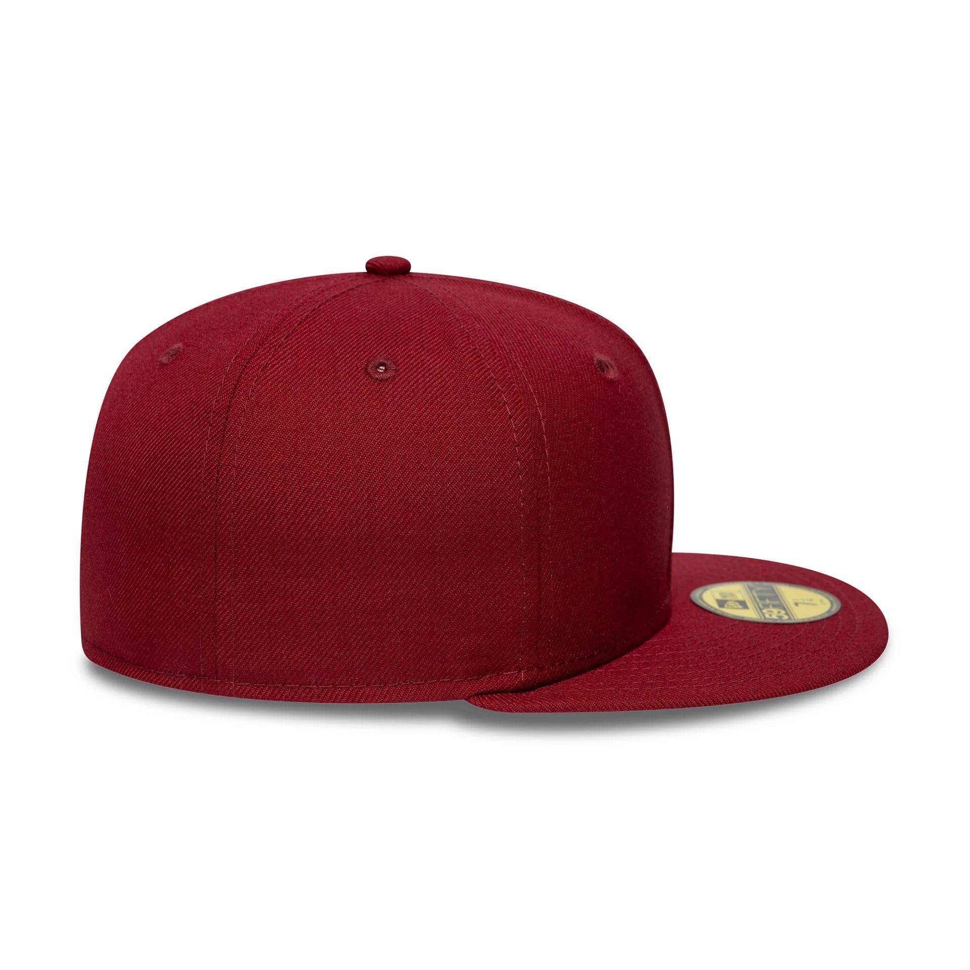 New Era Dark Red 59FIFTY Fitted Cap - Image 5