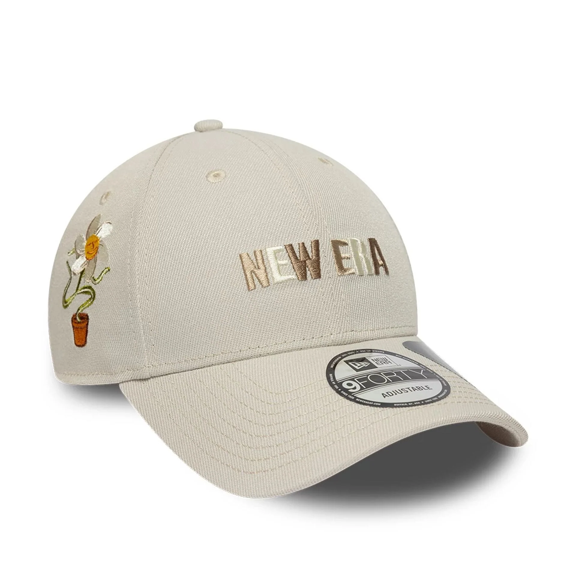 New Era Earth Day Beige 9FORTY Adjustable Cap