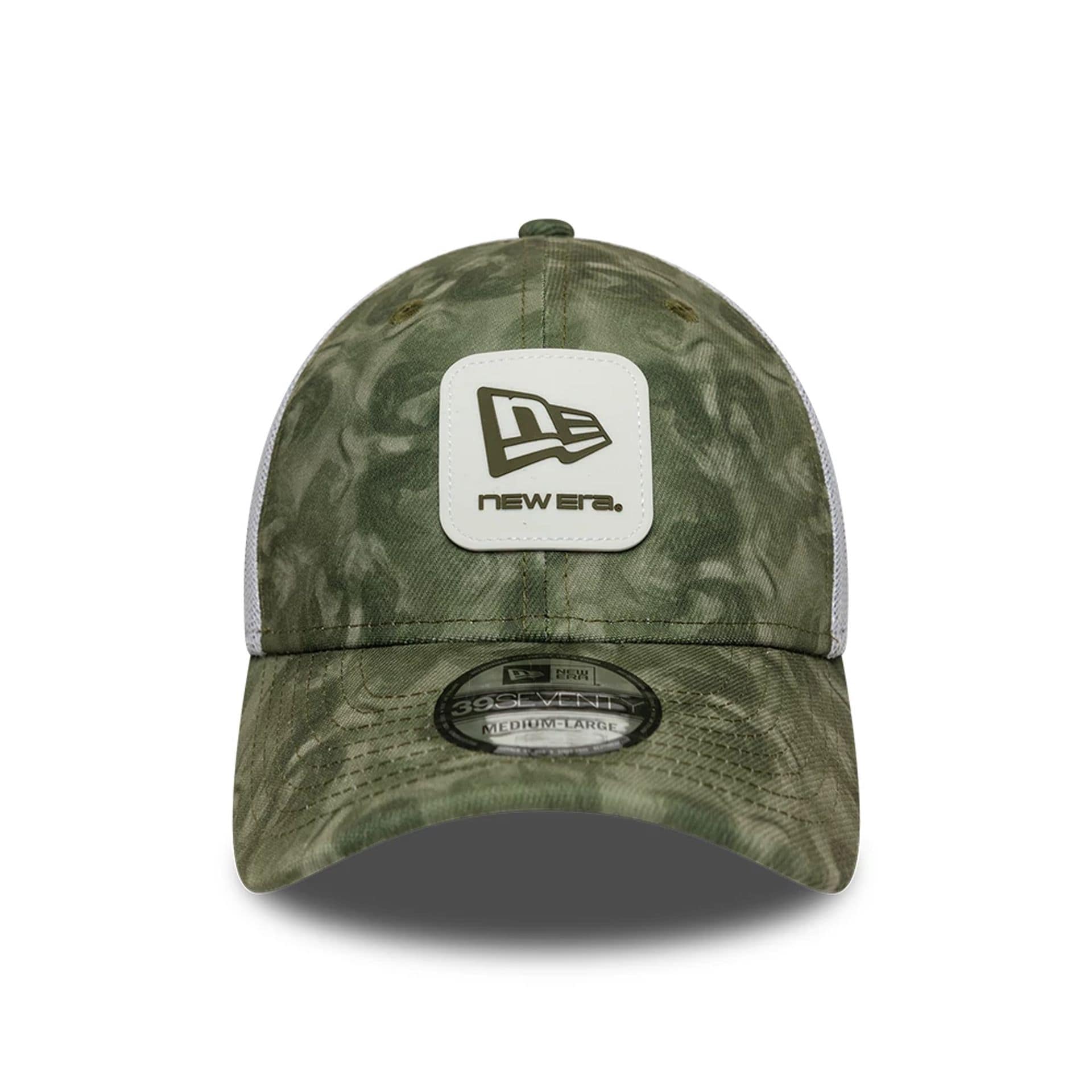 New Era Floral Green 39SEVENTY Stretch Fit Cap - Image 3