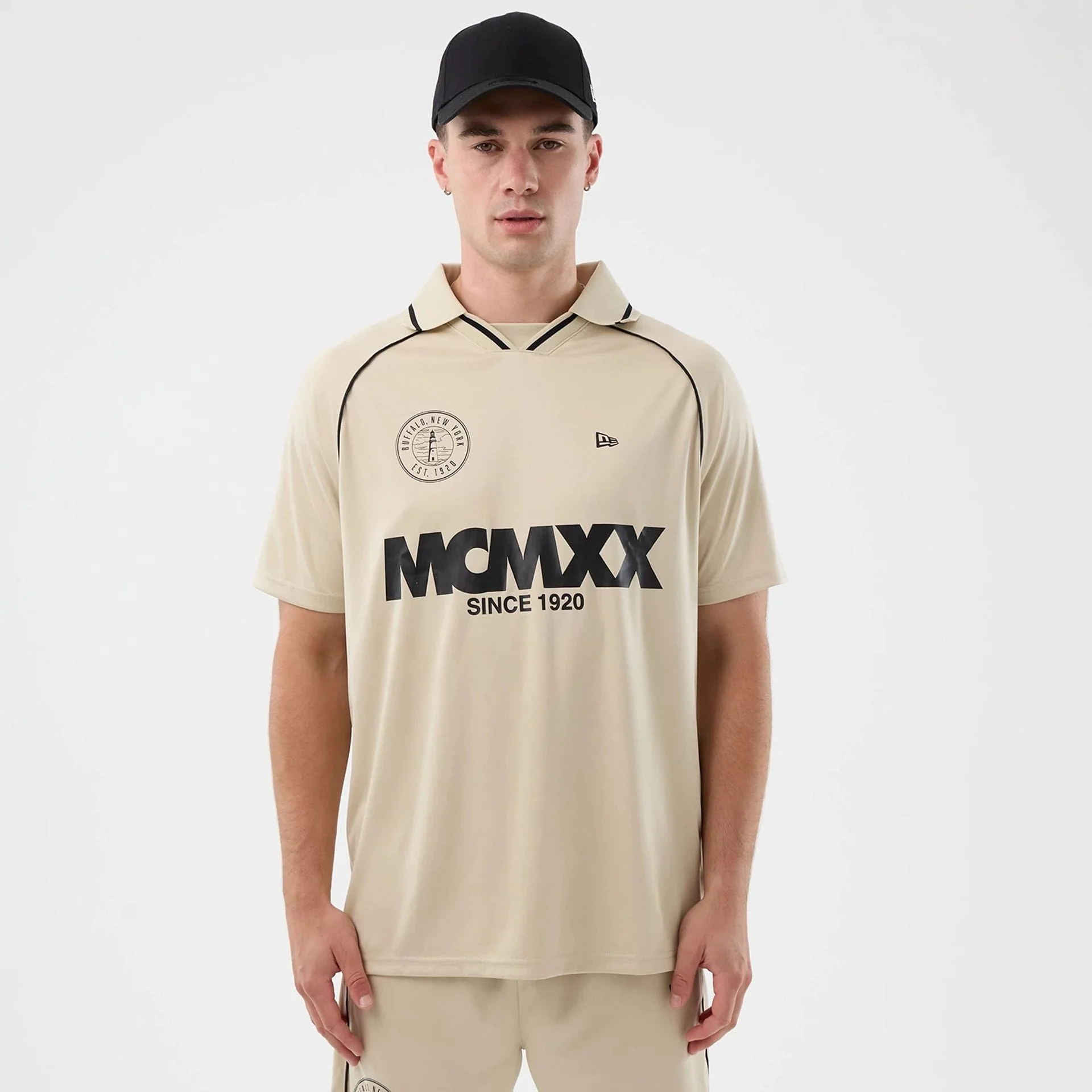New Era Football Light Beige T-Shirt