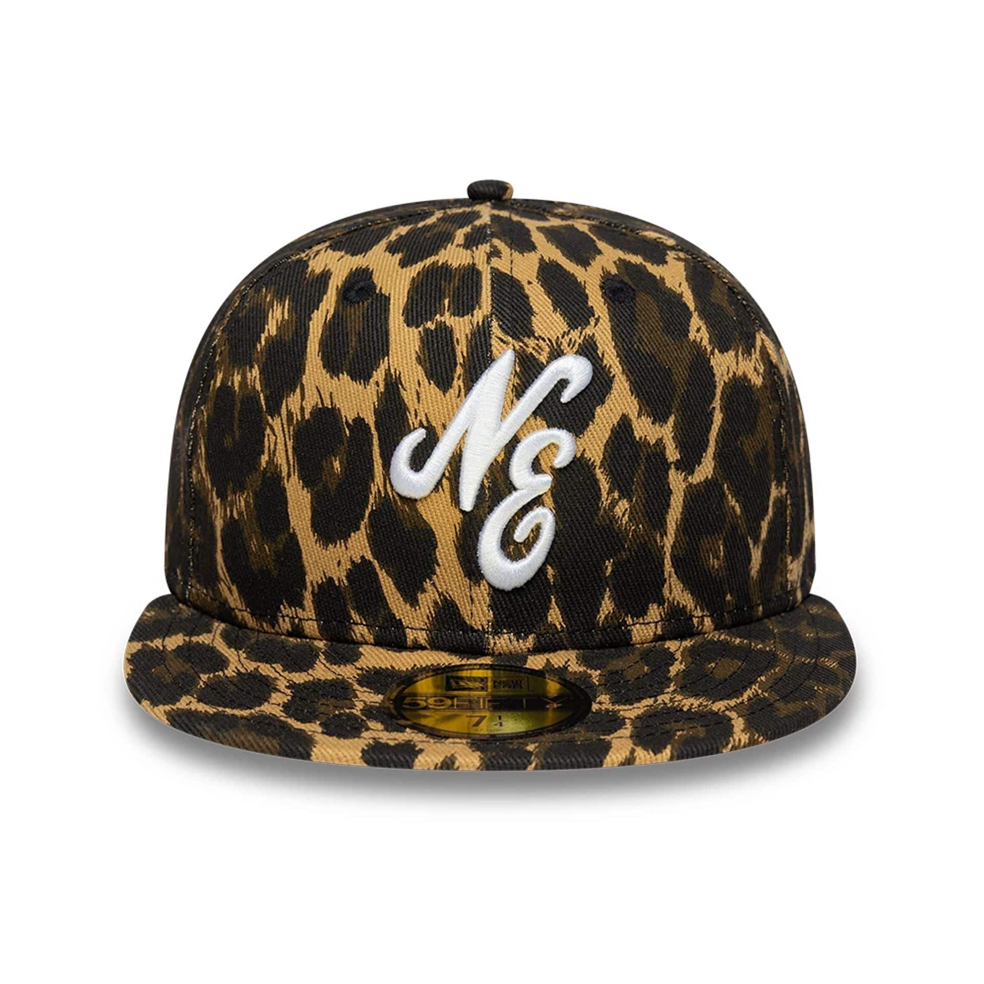 New Era Leopard Black 59FIFTY Fitted Cap - Image 3