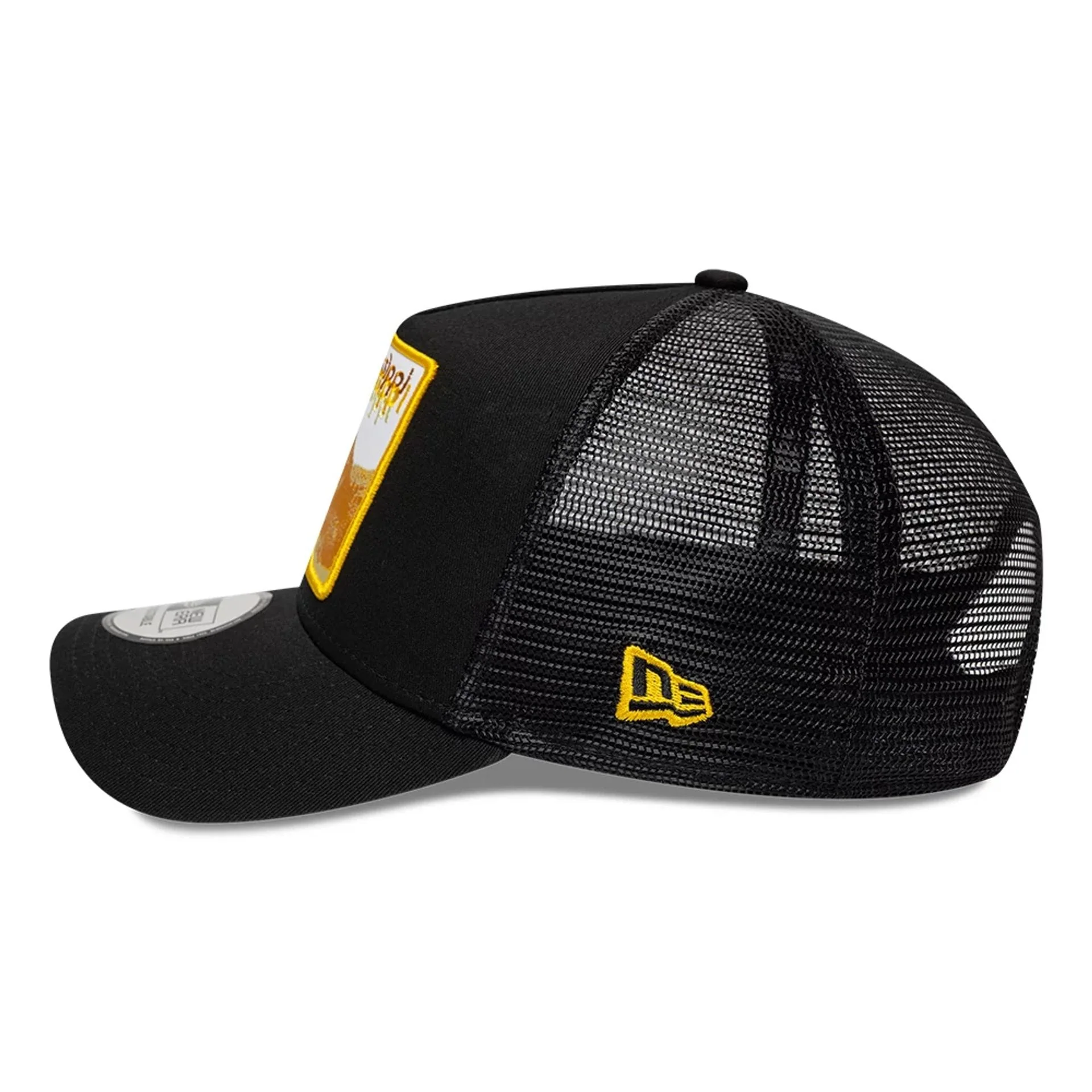 New Era Mississippi Gator Black 9FORTY A-Frame Trucker Adjustable Cap - Image 4