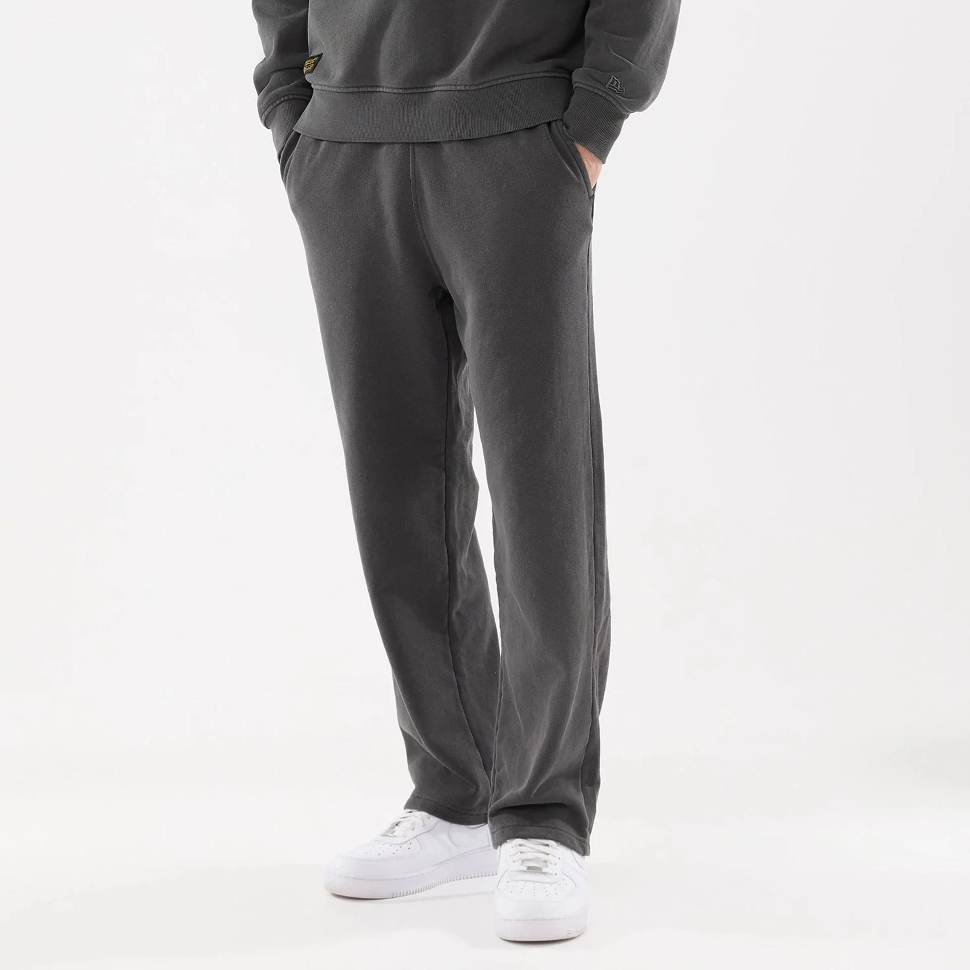 New Era Originators Black Straight Leg Joggers