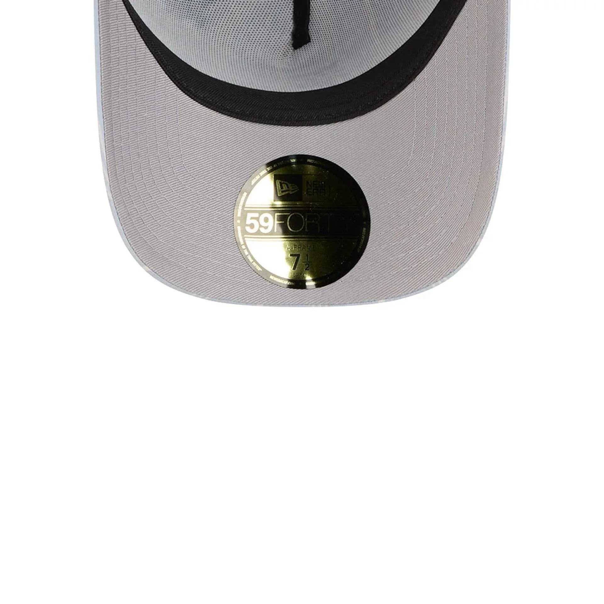 New Era Seersucker Pastel Blue 59FORTY A-Frame Fitted Cap - Image 2