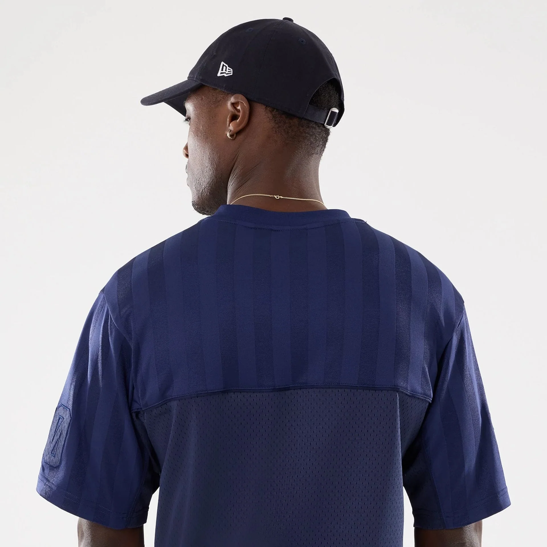 New Era Street Archived Navy Mesh Jersey - Image 7