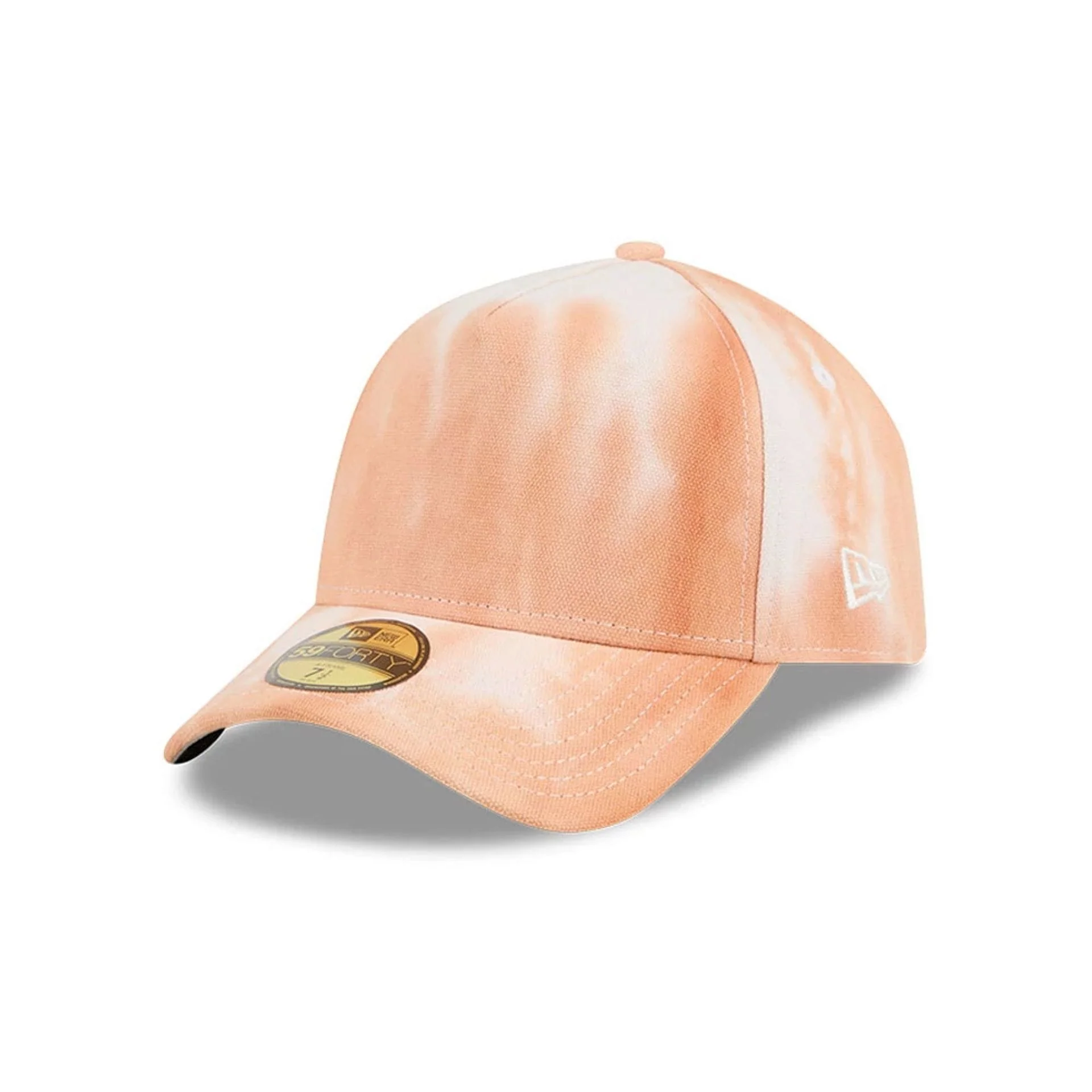 New Era Tie Dye Open Orange 59FORTY A-Frame Fitted Cap