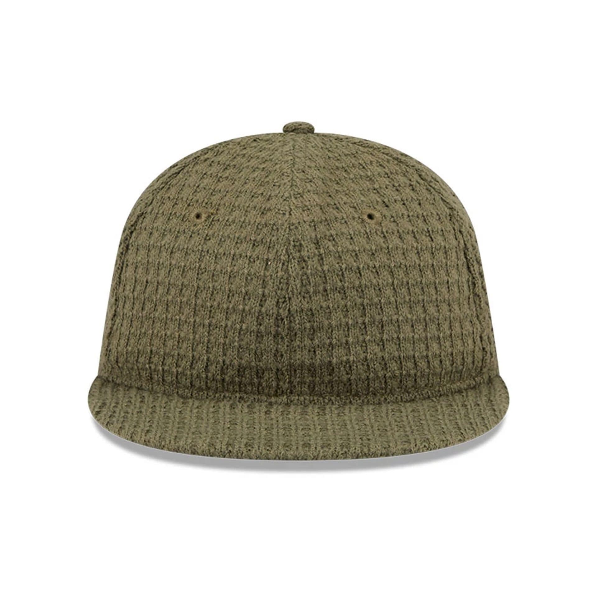New Era Waffle Knit Green Retro Crown 9FIFTY Adjustable Cap - Image 3