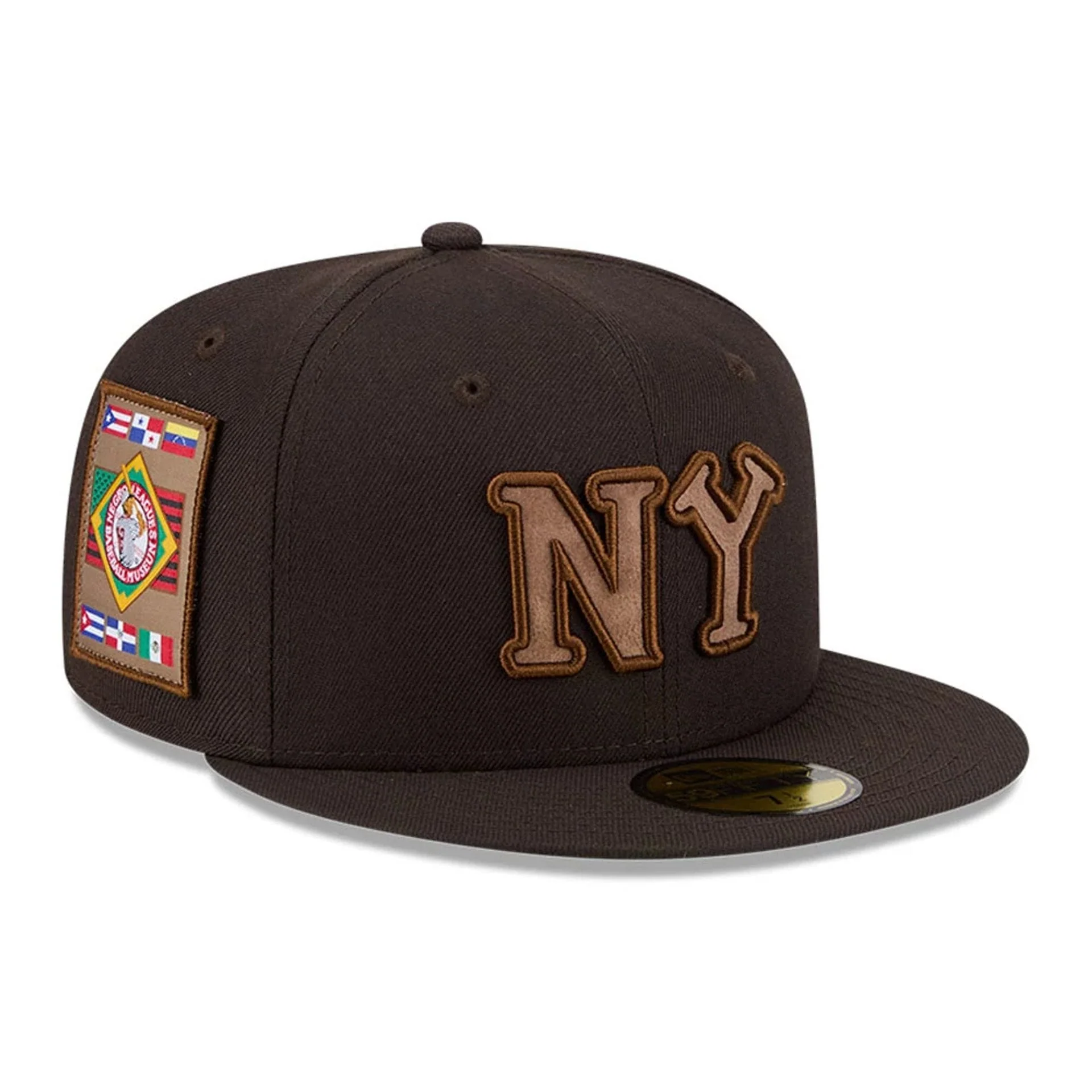 New York Black Yankees MLB Negro League Dark Brown 59FIFTY Fitted Cap