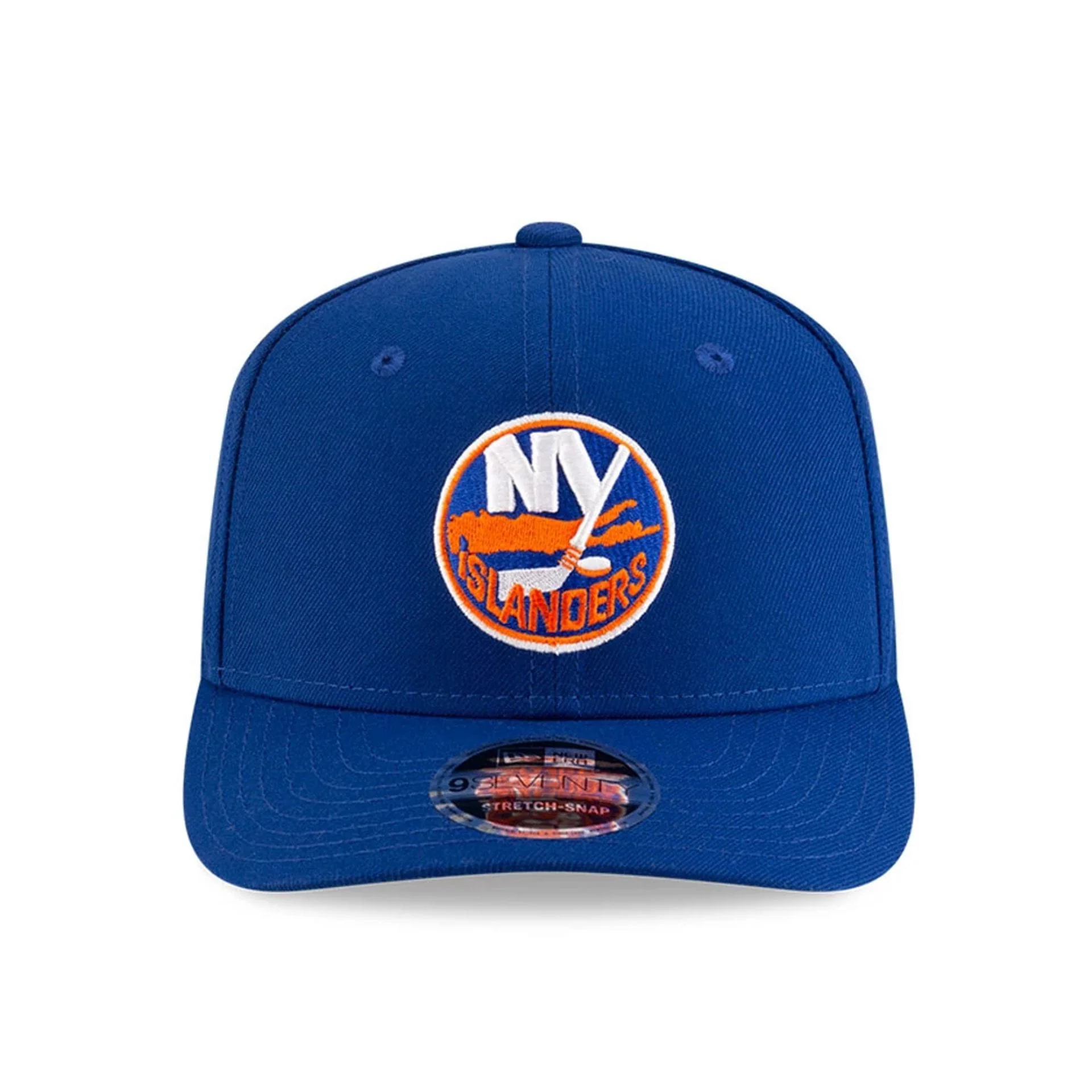 New York Islanders NHL Team Blue 9SEVENTY Stretch Snap Adjustable Cap - Image 3