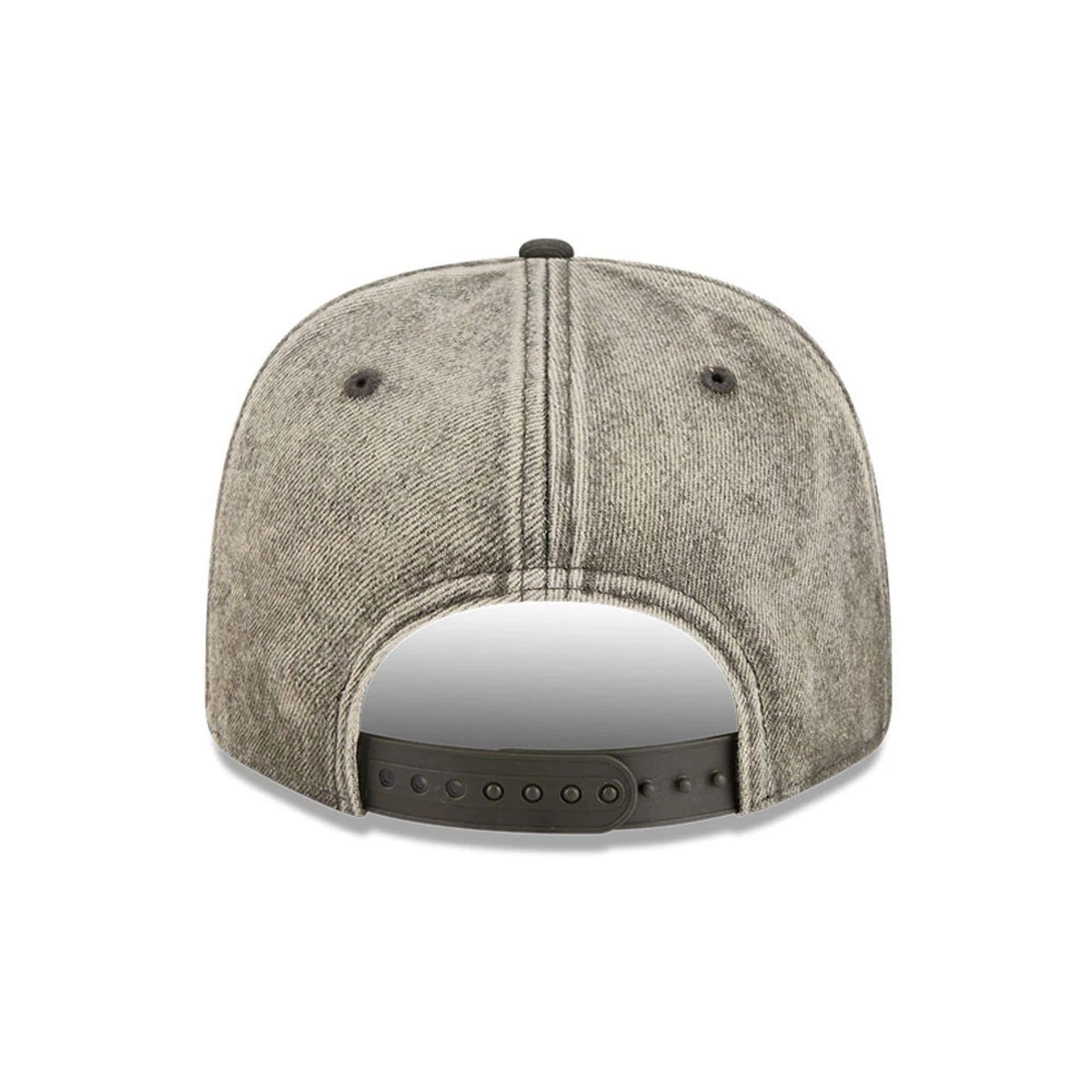 New York Jets NFL Washed Denim Dark Grey 9SEVENTY Stretch Snap Cap - Image 6