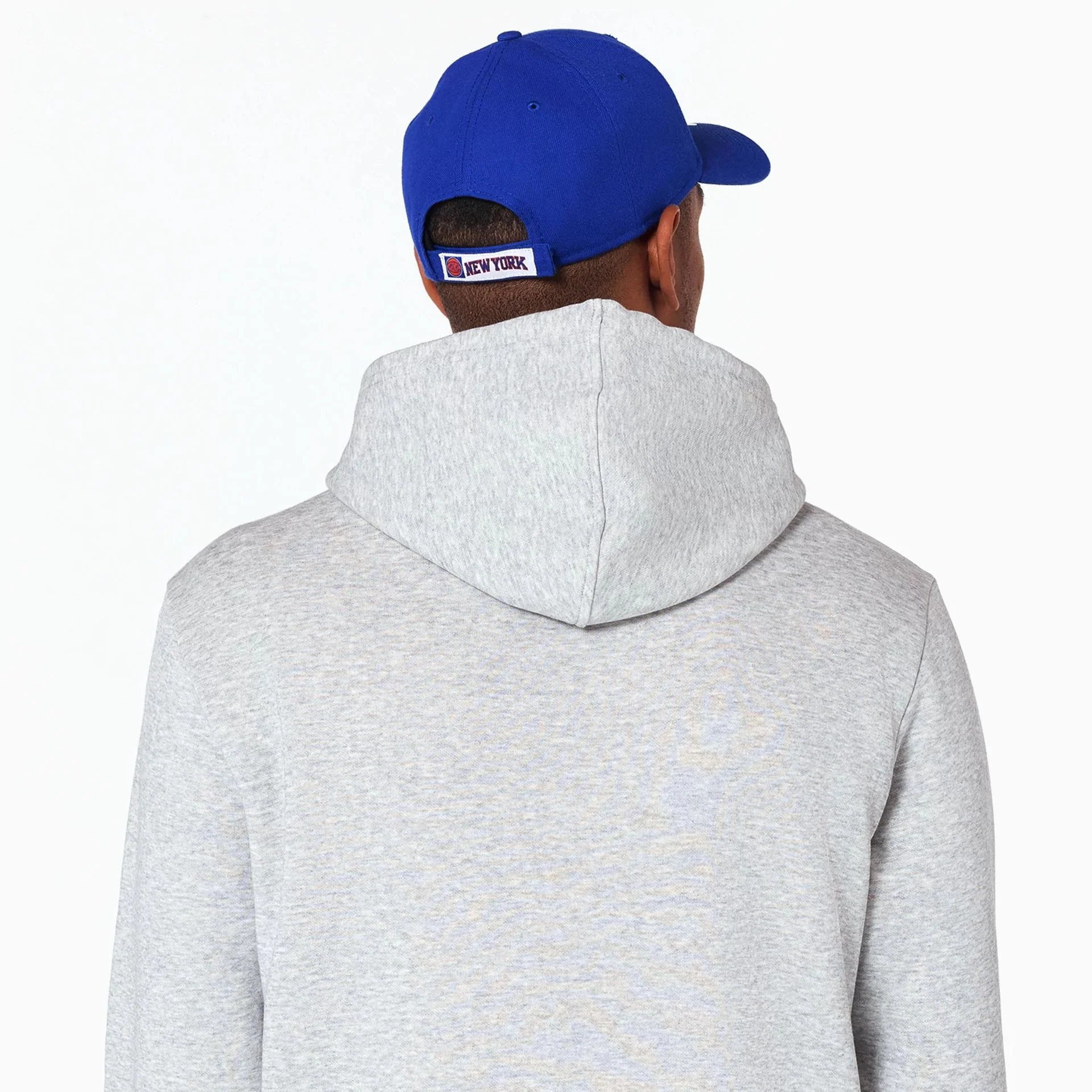 New York Knicks NBA Grey Pullover Hoodie - Image 6