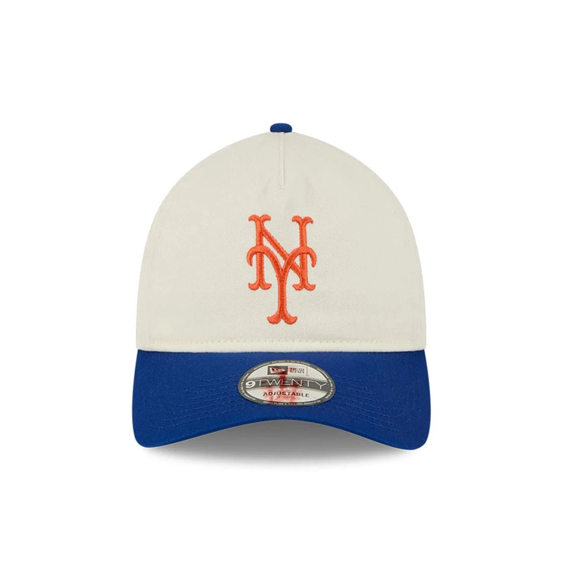 New York Mets MLB Chrome White 9TWENTY A-Frame Adjustable Cap - Image 3