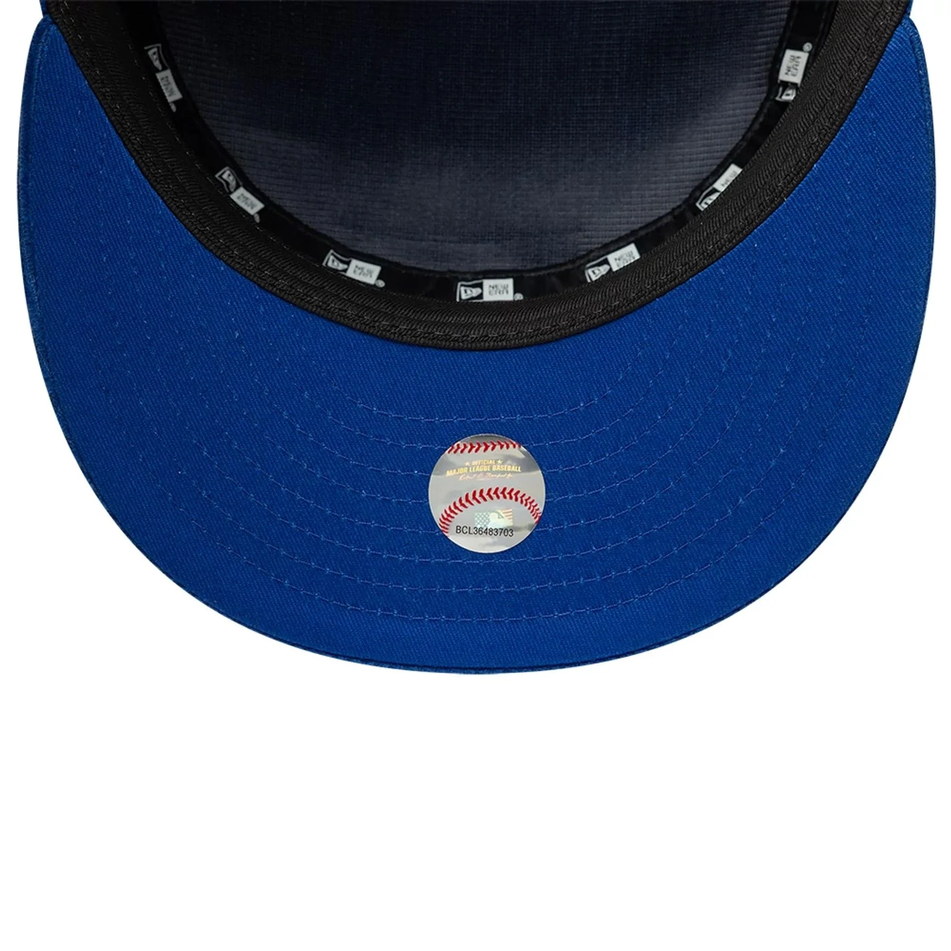 New York Mets MLB Cord Blue Pillbox Adjustable Cap - Image 7