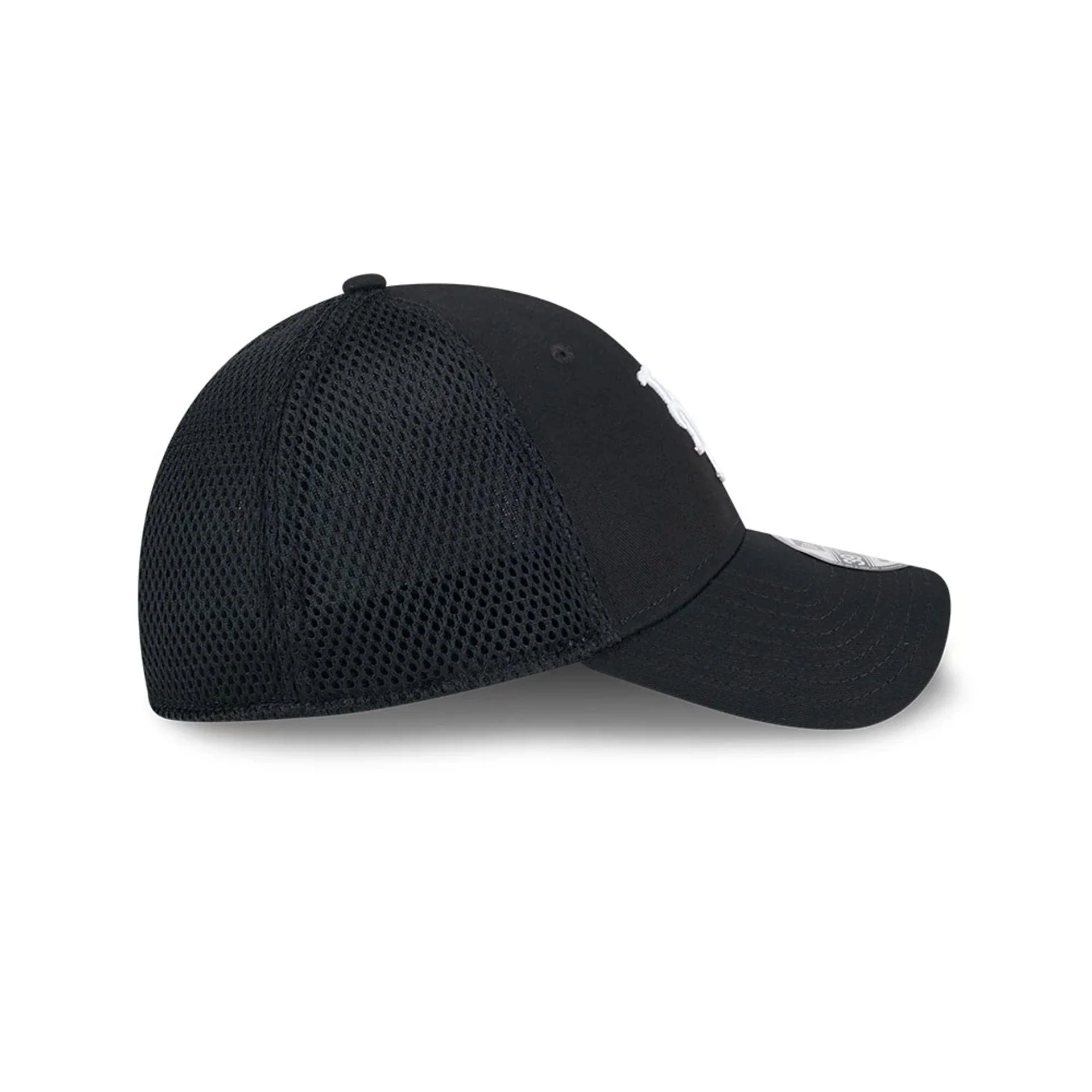 New York Mets MLB Evergreen Neo Black 39THIRTY Stretch Fit Cap - Image 6