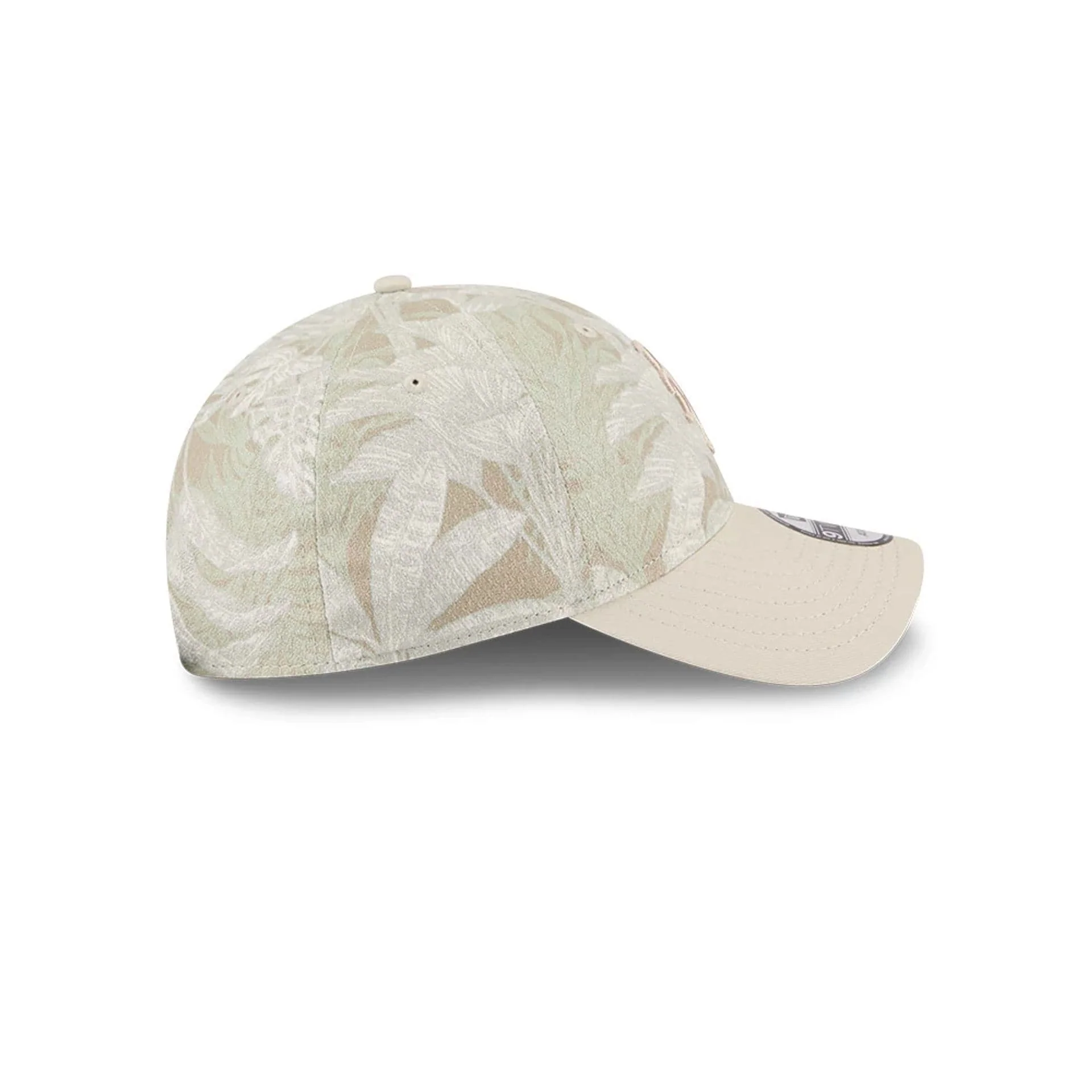 New York Mets MLB Leafy Palm Light Beige 9TWENTY Adjustable Cap - Image 6