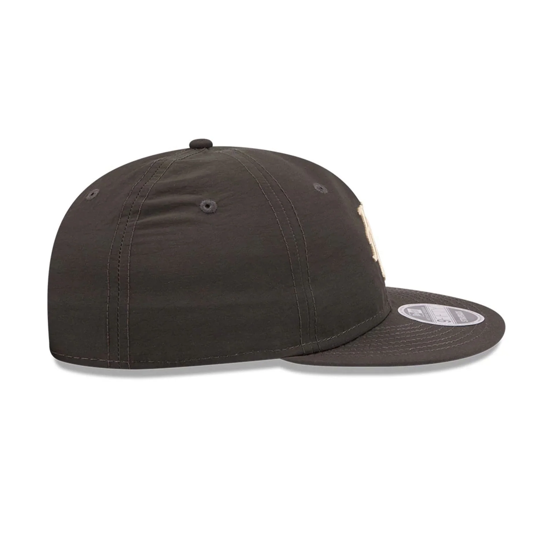 New York Mets MLB Nylon Black Retro Crown 9FIFTY Adjustable Cap - Image 7