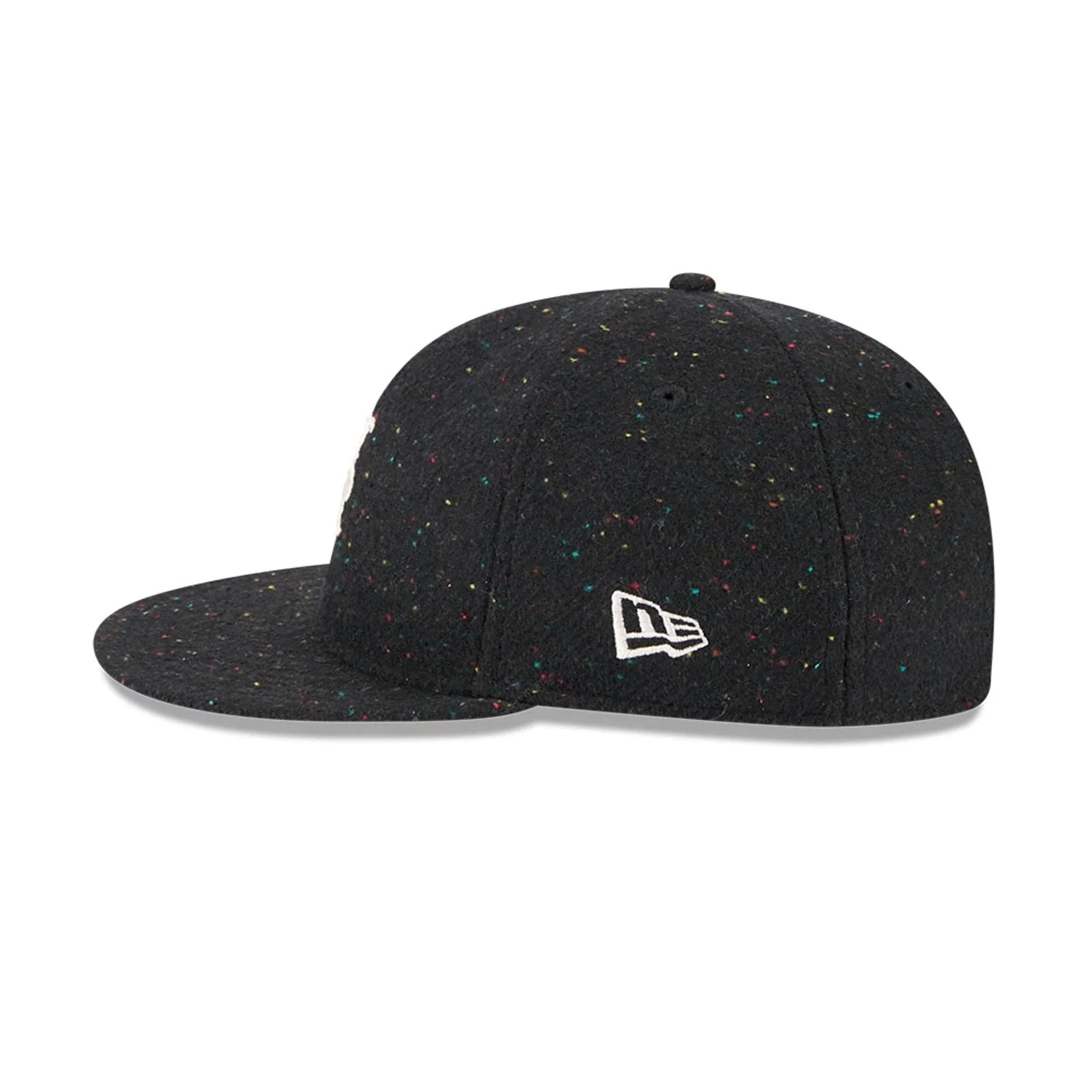 New York Mets MLB Speckled Wool Black Retro Crown 9FIFTY Adjustable Cap - Image 7