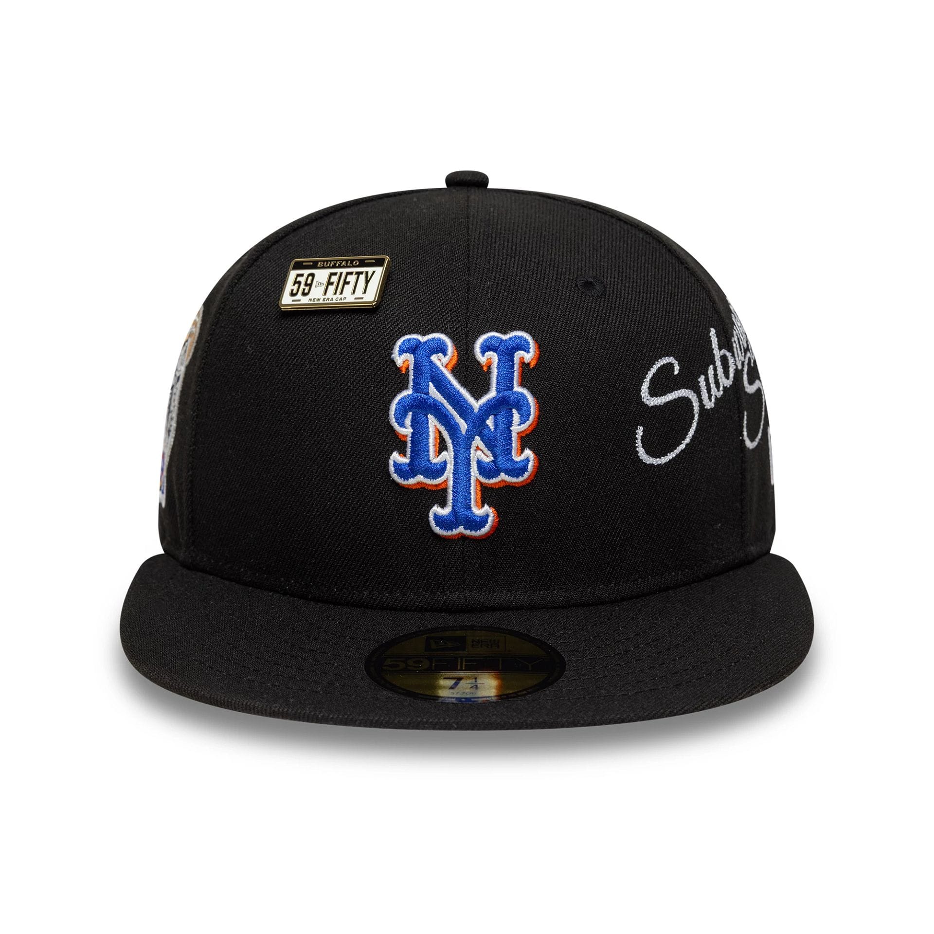 New York Mets MLB Subway Series Black 59FIFTY Fitted Cap - Image 2