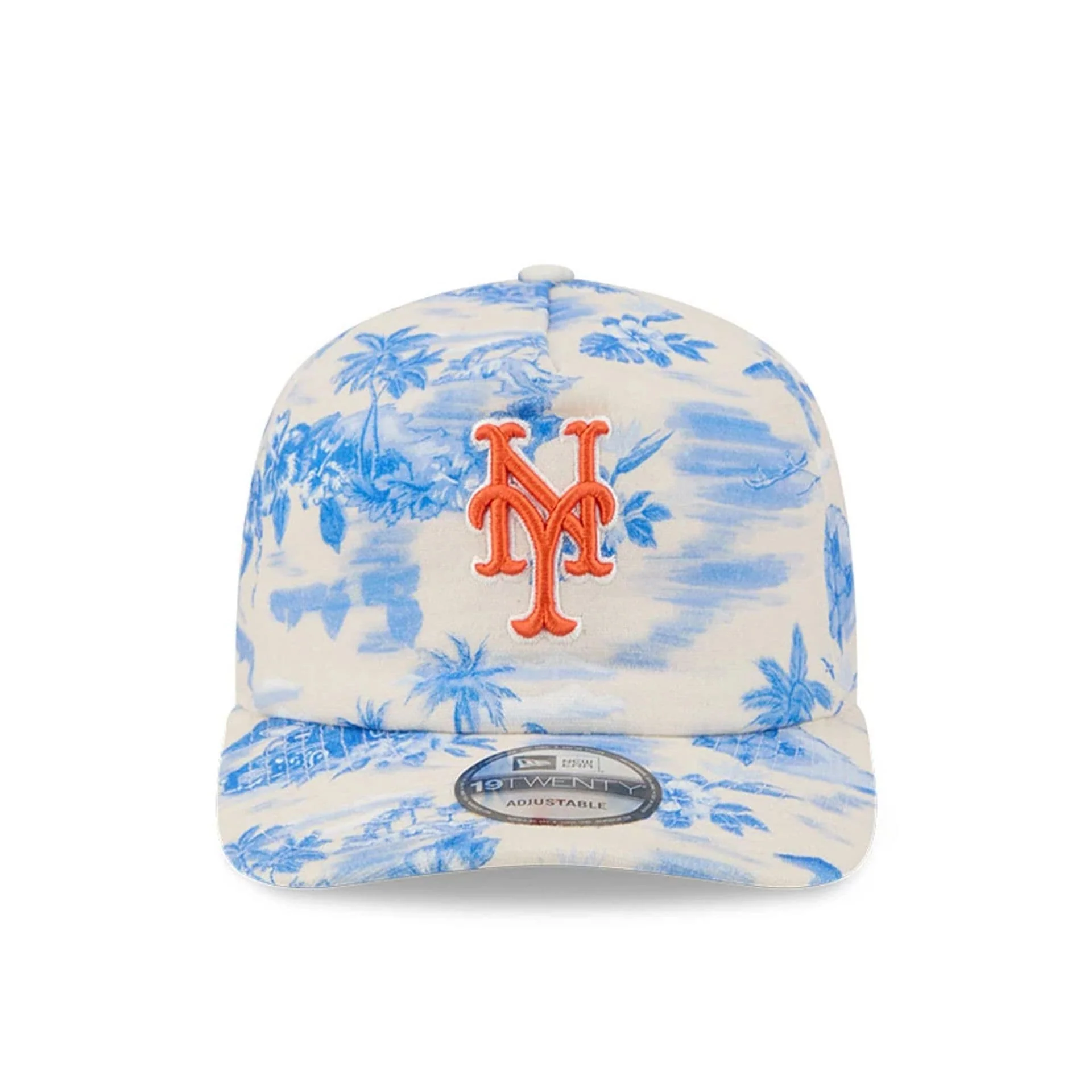 New York Mets MLB Tropics Blue 19TWENTY Adjustable Cap - Image 3