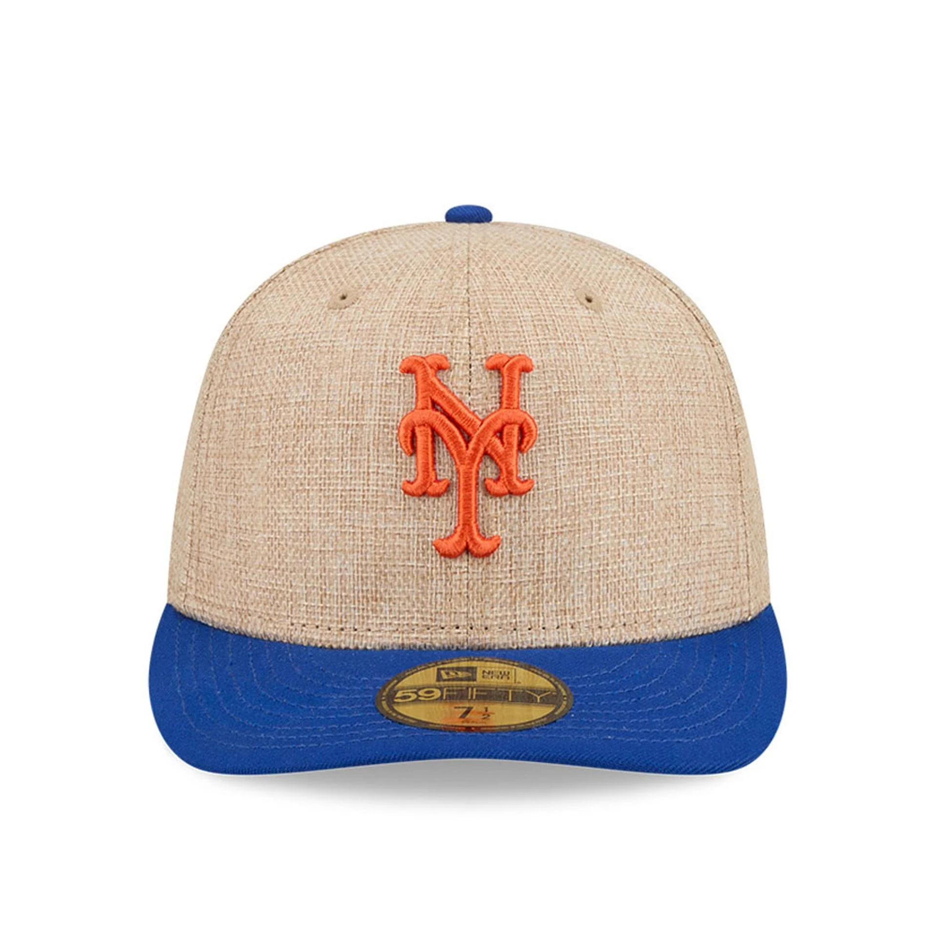 New York Mets MLB Twine Blue 59FIFTY Fitted Cap - Image 3