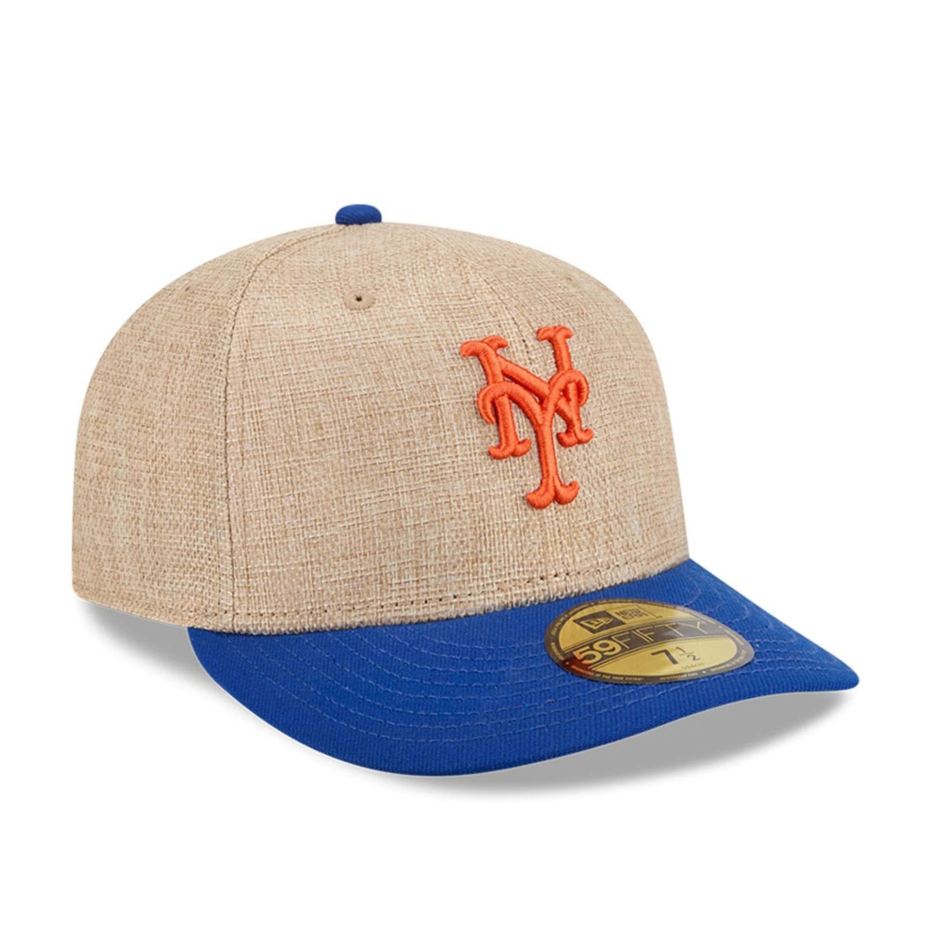 New York Mets MLB Twine Blue 59FIFTY Fitted Cap - Image 4