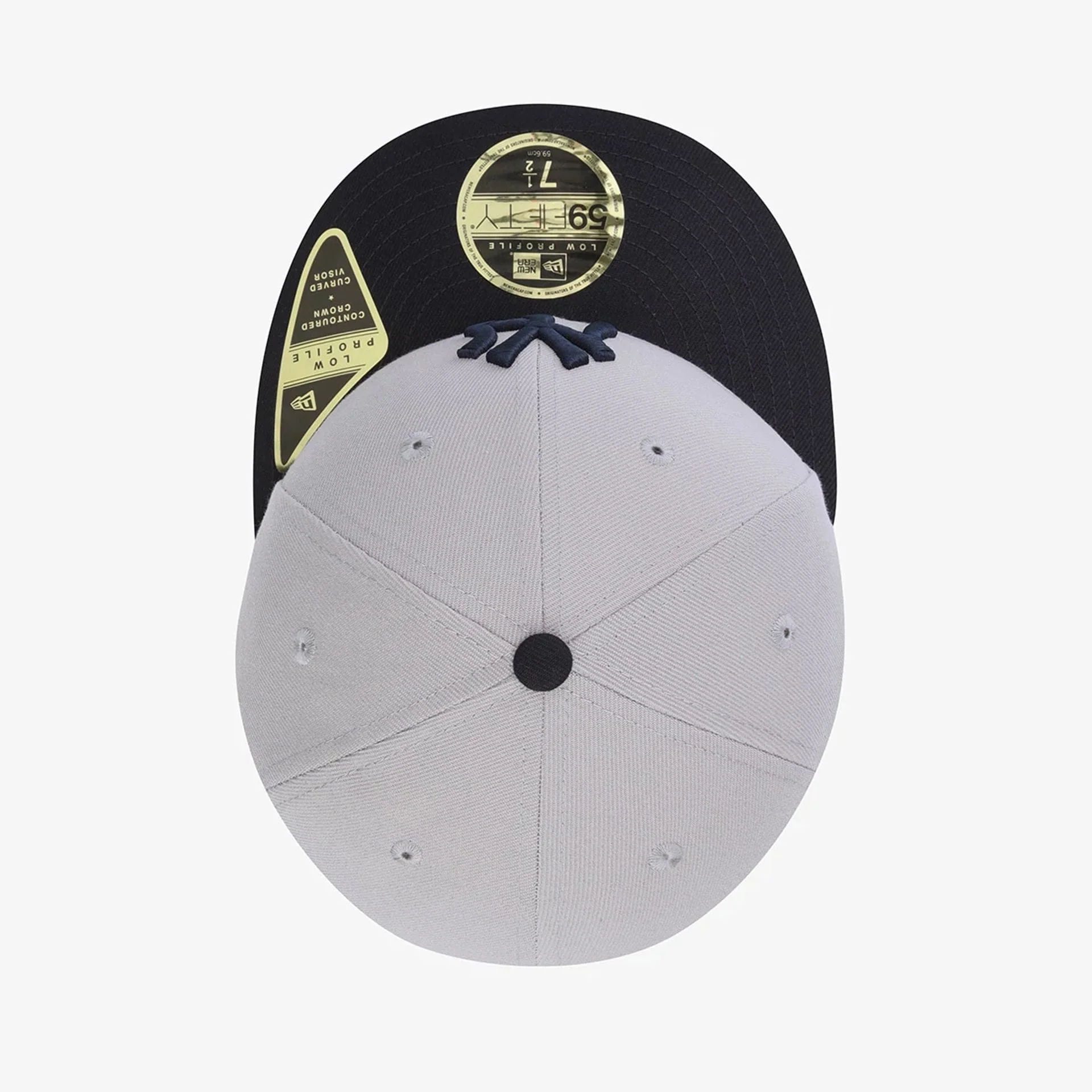 New York Yankees MLB 59FIFTY Day Grey Low Profile 59FIFTY Fitted Cap - Image 7