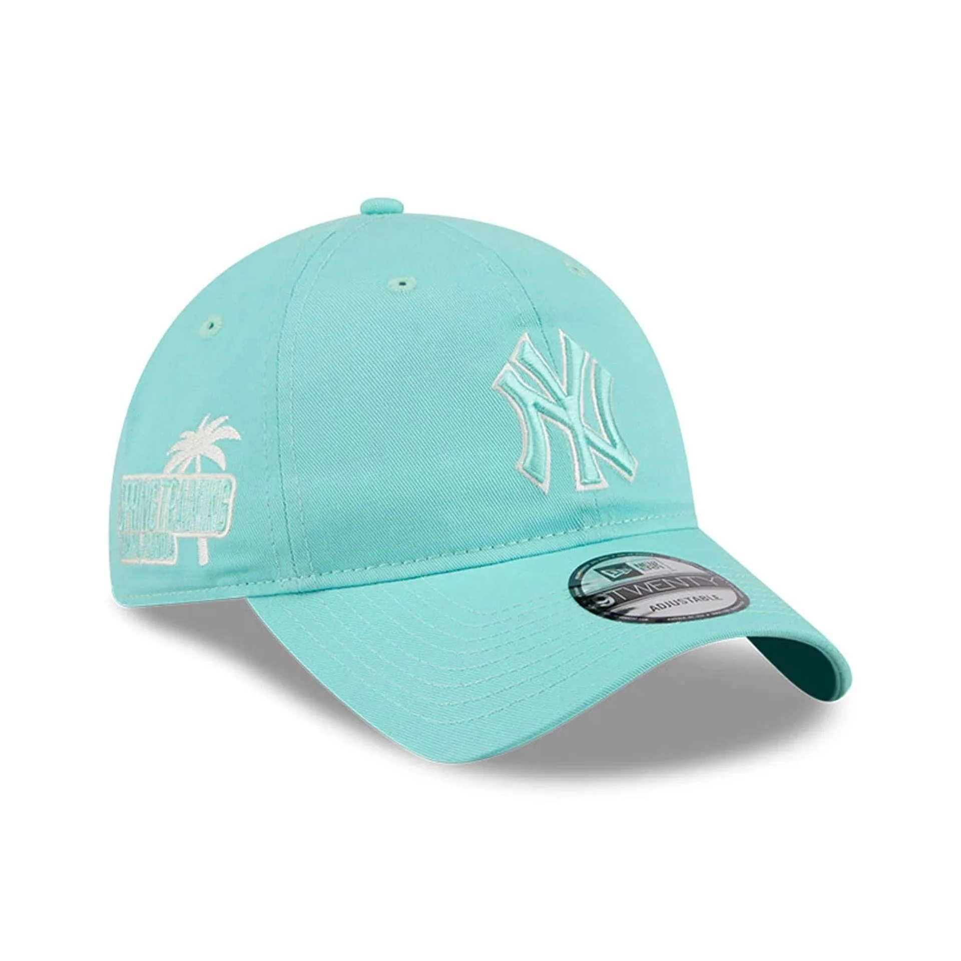 New York Yankees MLB Colours Turquoise 9TWENTY Adjustable Cap