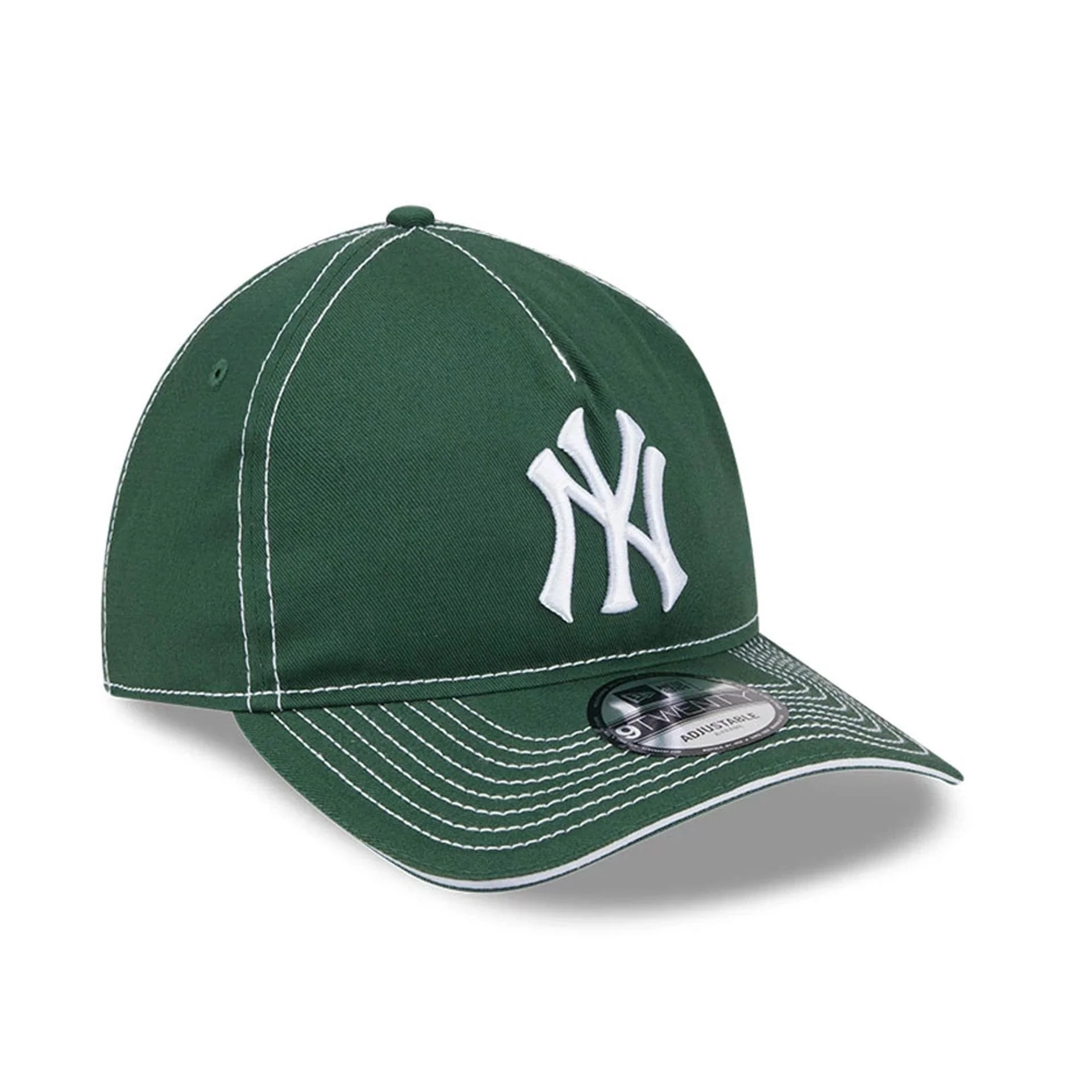 New York Yankees MLB Contrast Dark Green 9TWENTY A-Frame Adjustable Cap - Image 3