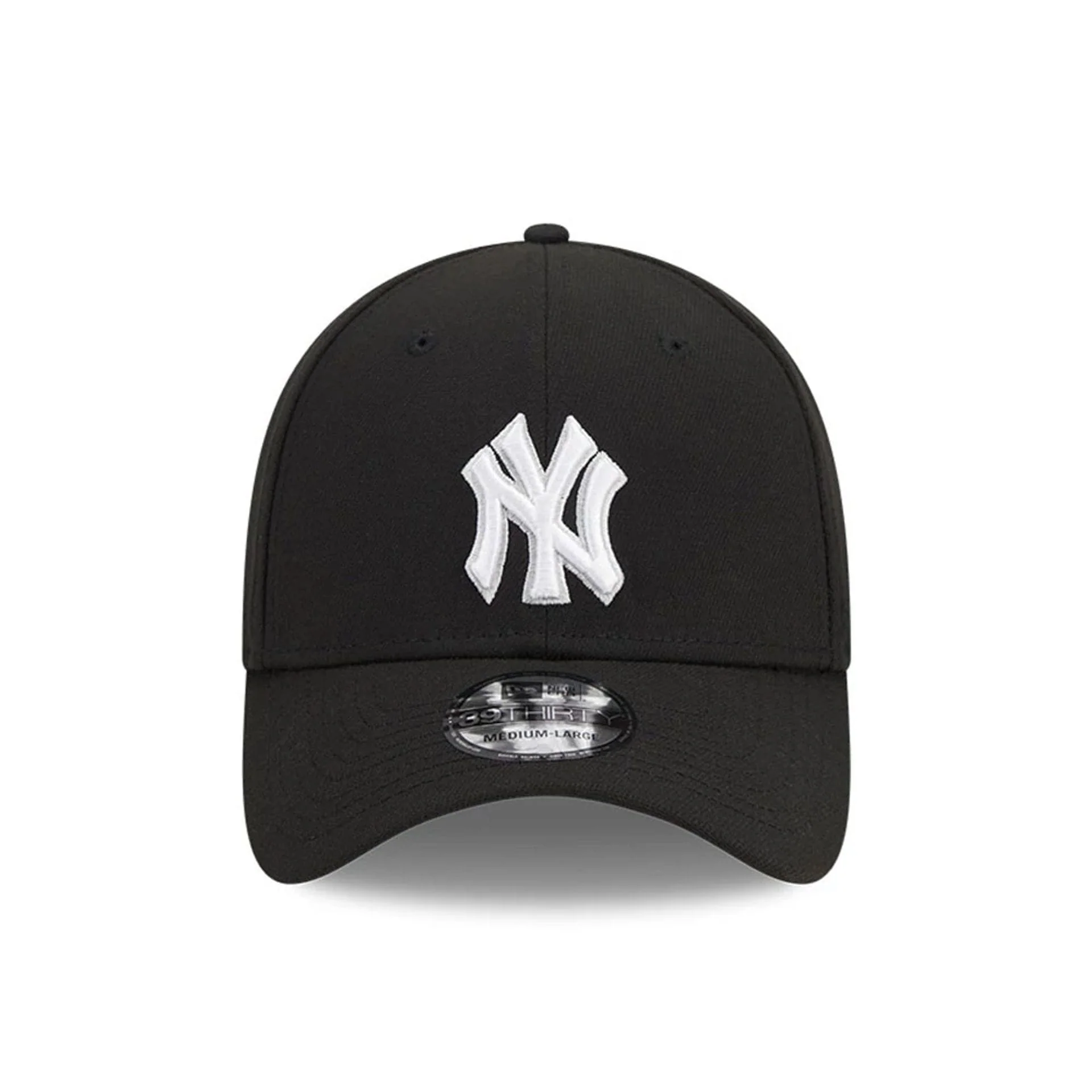 New York Yankees MLB Evergreen Black 39THIRTY Stretch Fit Cap - Image 2
