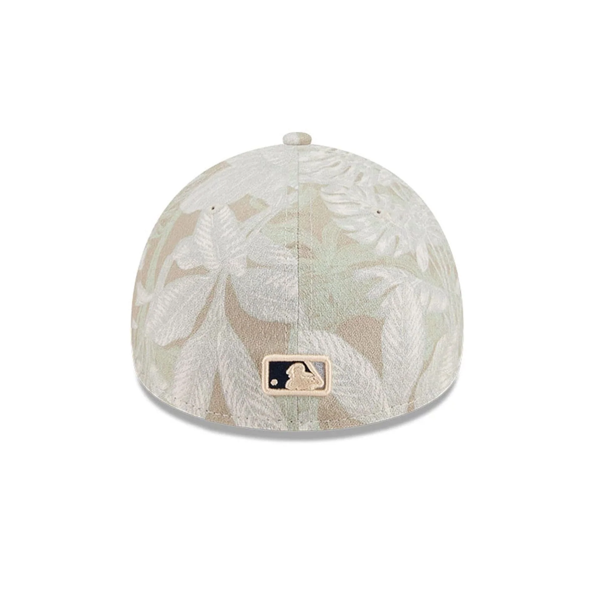 New York Yankees MLB Leafy Palm Light Beige 59FORTY A-Frame Fitted Cap - Image 7