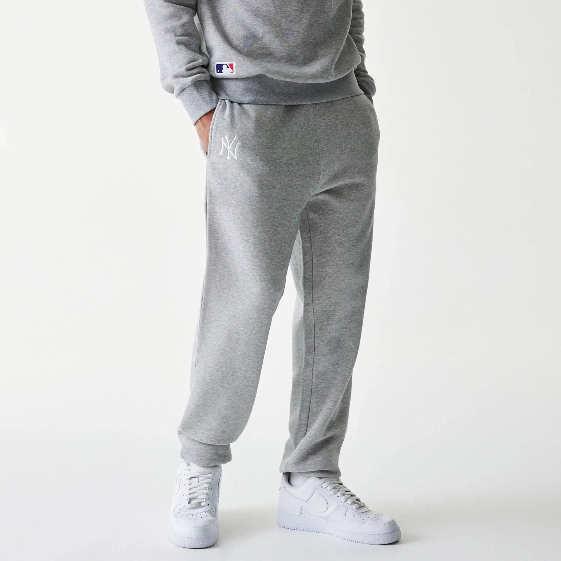 New York Yankees MLB League Essential Grey Joggers
