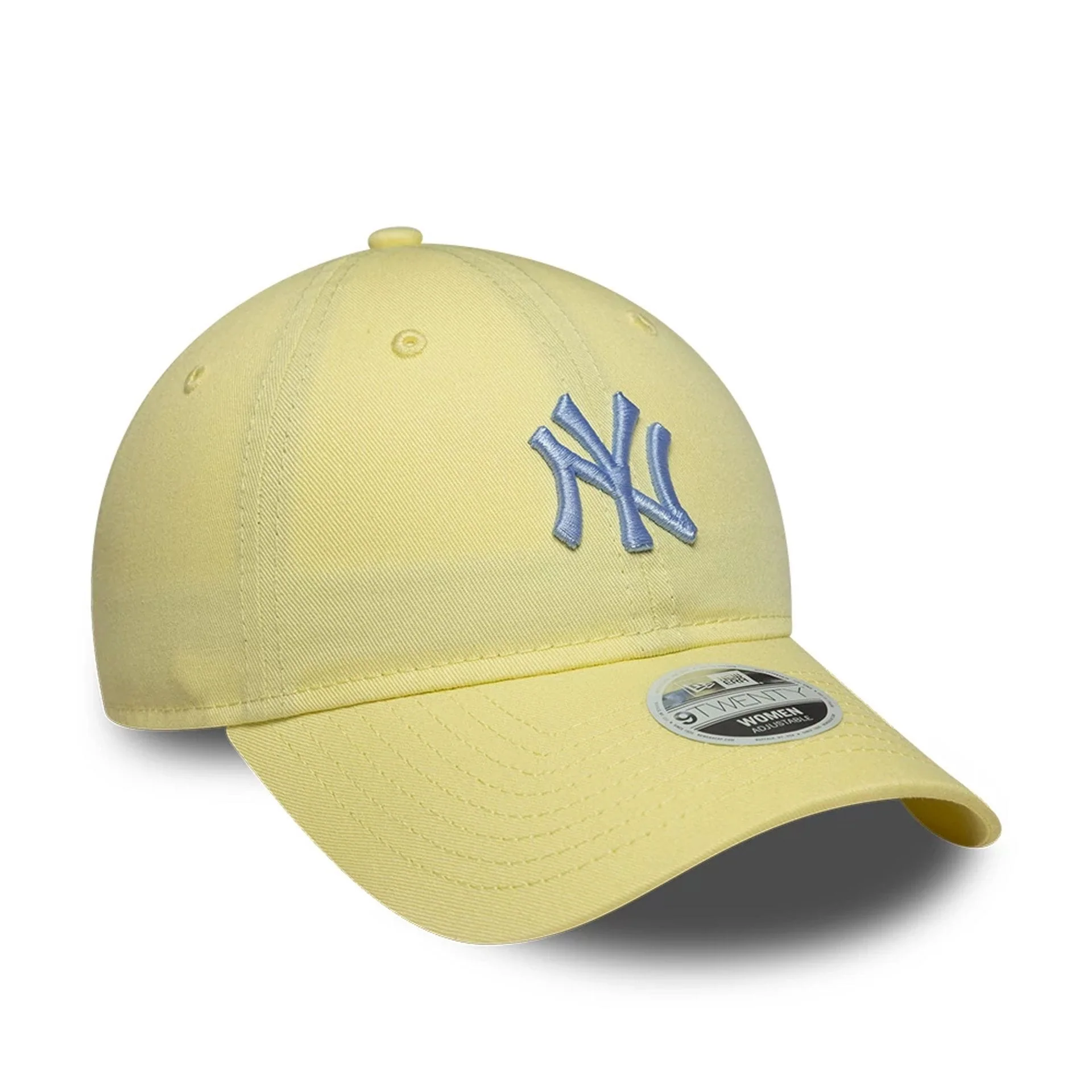 New York Yankees Womens MLB League Essential Pastel Yellow 9TWENTY Adjustable Cap - Image 3