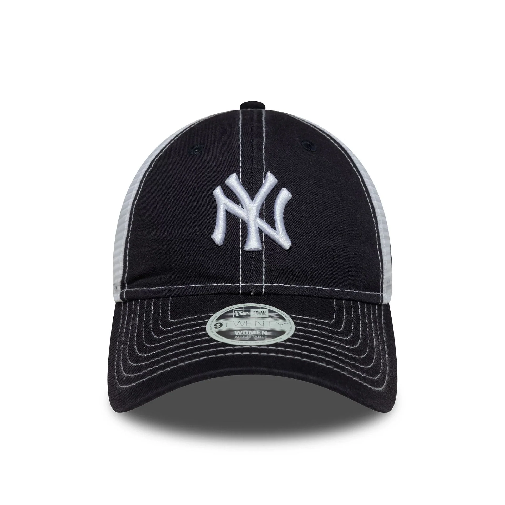 New York Yankees Womens MLB Washed Navy 9TWENTY Adjustable Cap - Image 2
