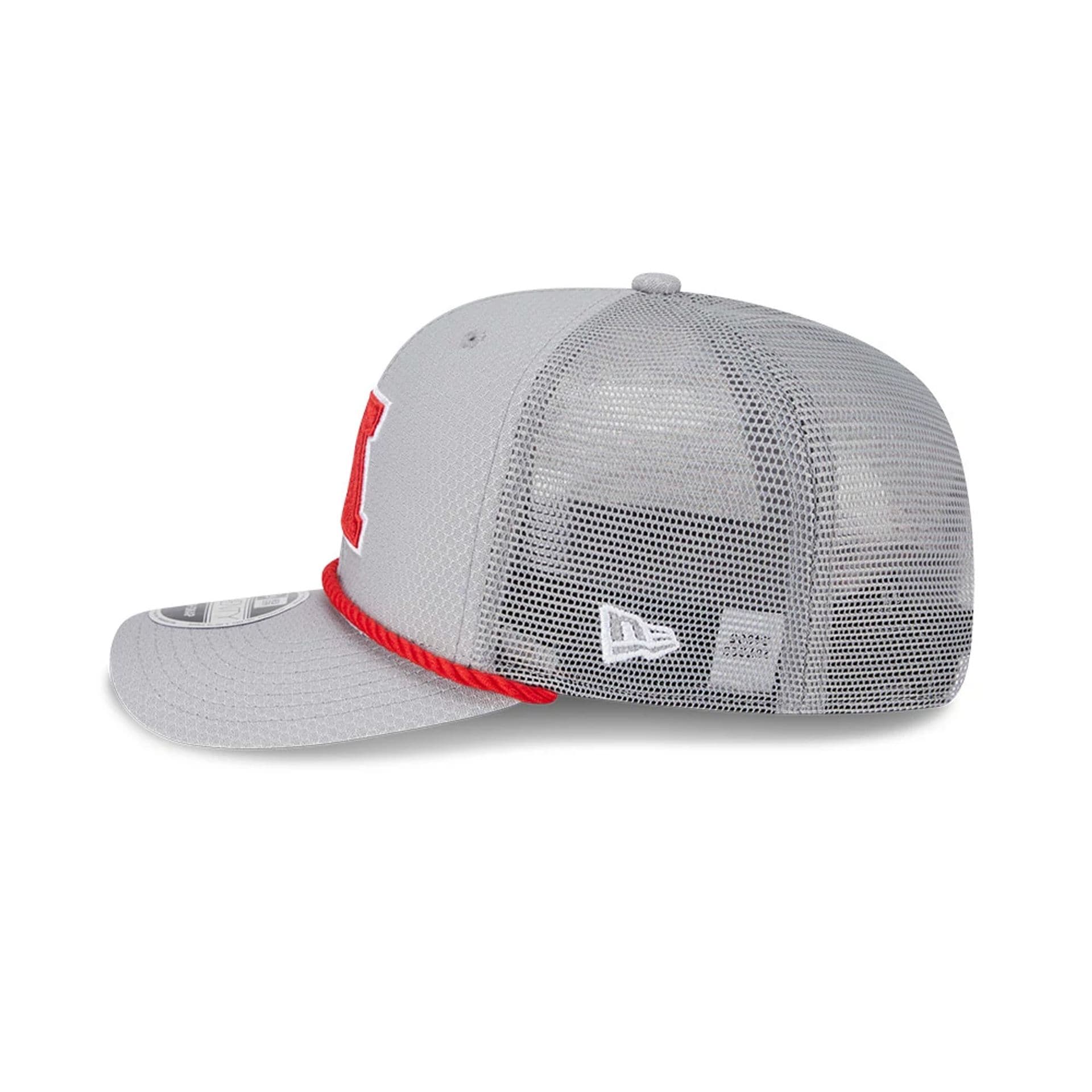 NFL Pro Bowl 2025 AFC Logo Grey 9SEVENTY Trucker Stretch Snap Cap - Image 4