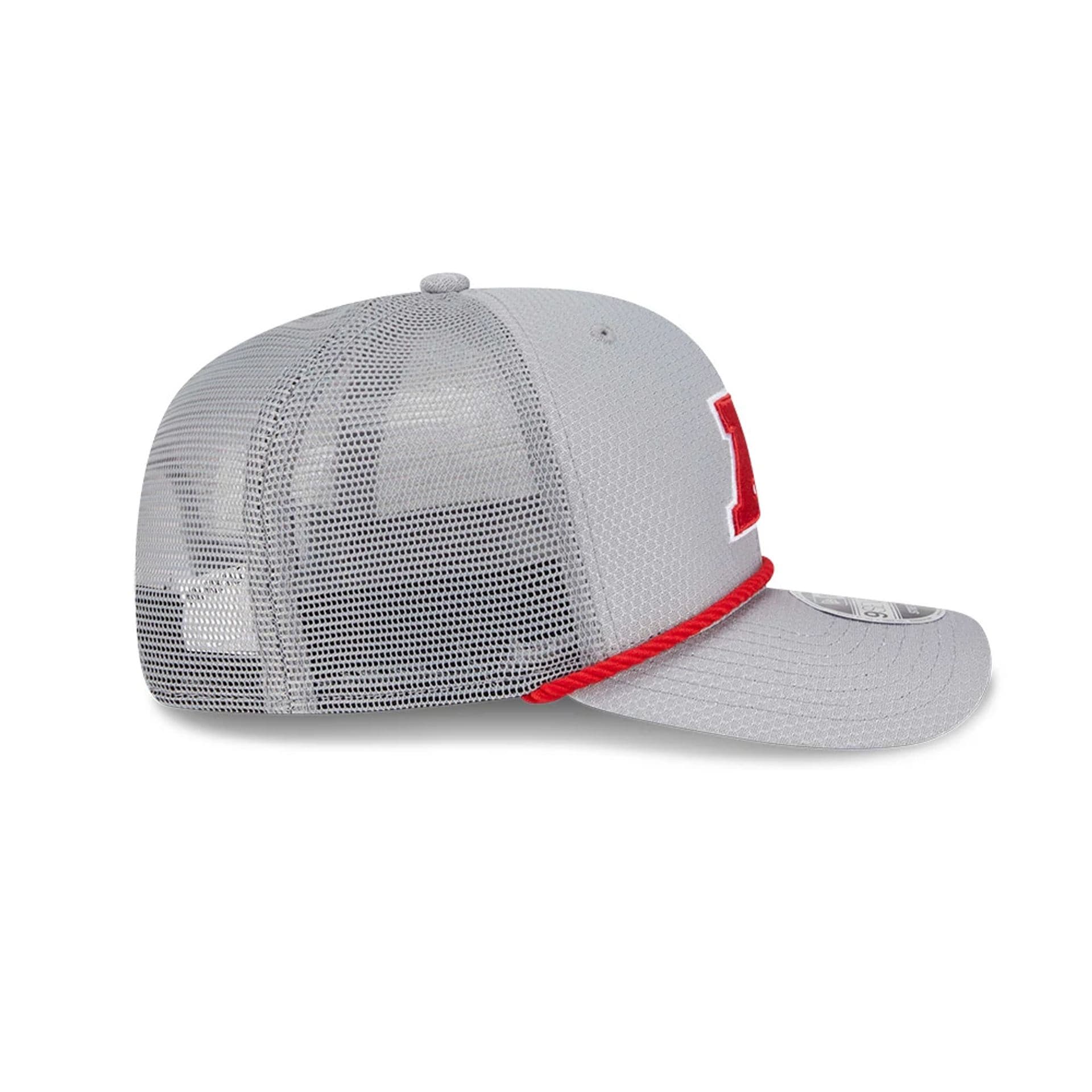 NFL Pro Bowl 2025 AFC Logo Grey 9SEVENTY Trucker Stretch Snap Cap - Image 5