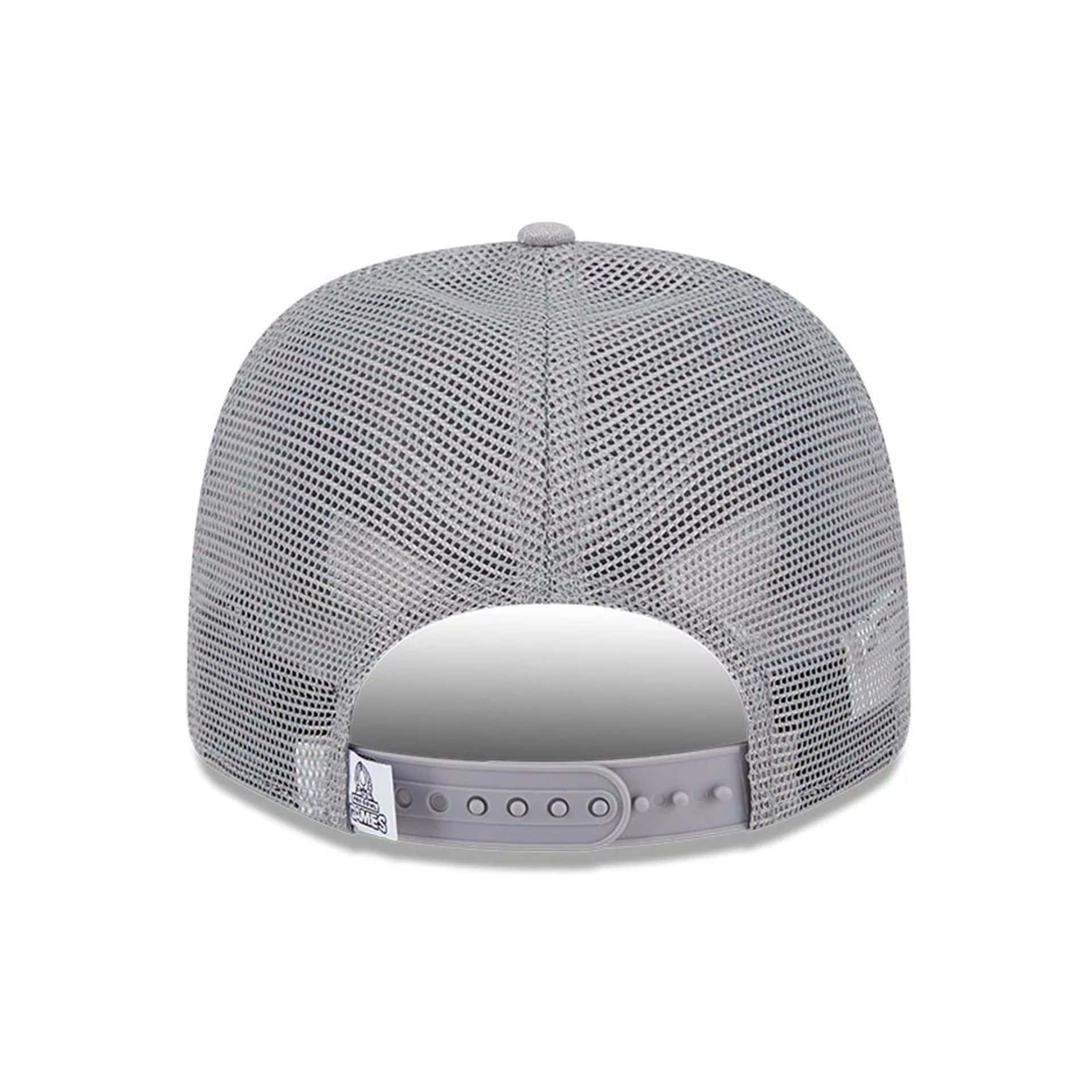 NFL Pro Bowl 2025 AFC Logo Grey 9SEVENTY Trucker Stretch Snap Cap - Image 6