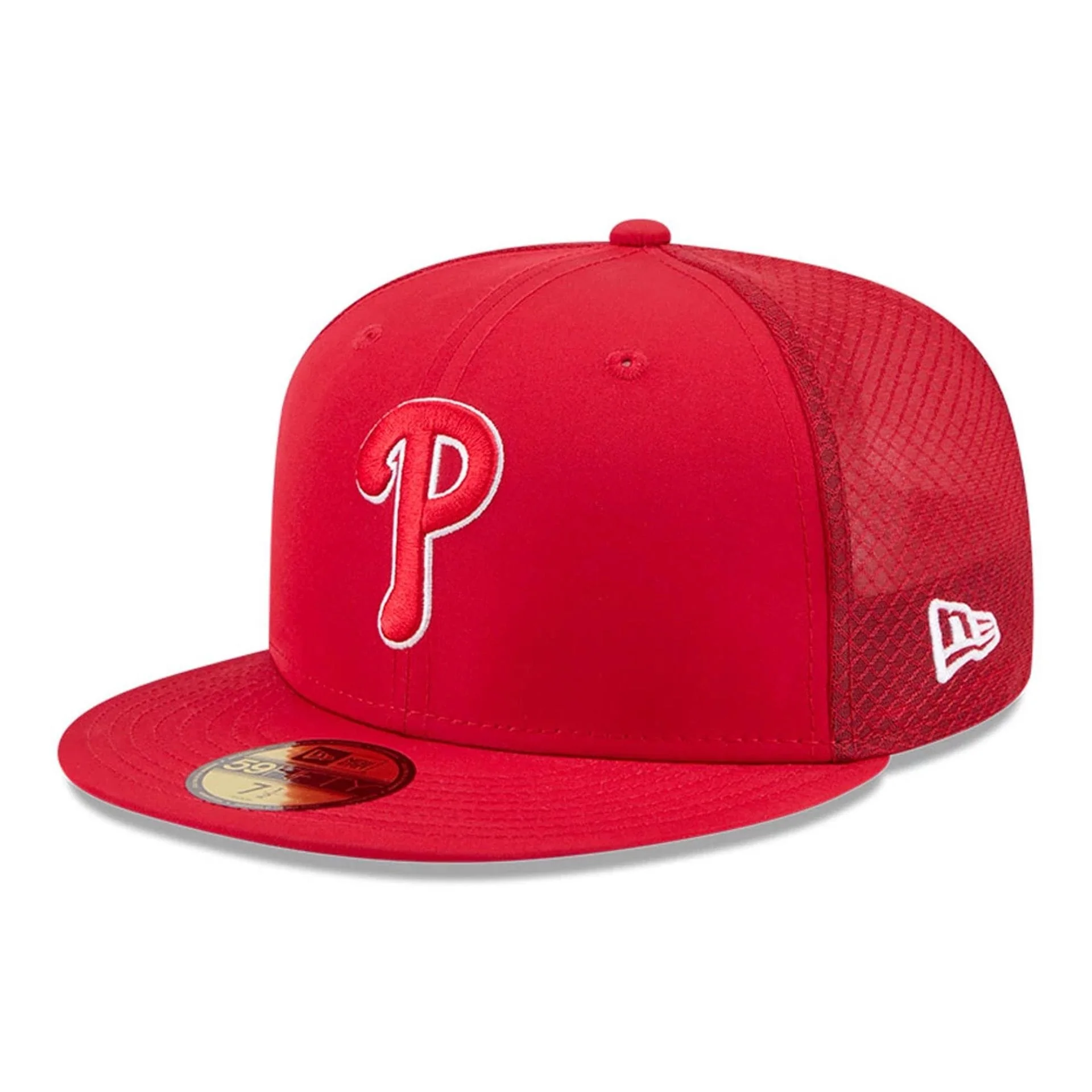 Philadelphia Phillies MLB Batting Practice 2026 Red 59FIFTY Fitted Cap