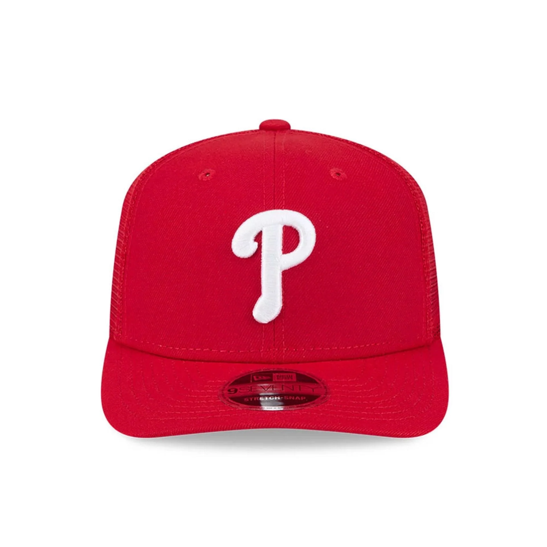 Philadelphia Phillies MLB Evergreen Red 9SEVENTY Stretch Snap Cap - Image 3