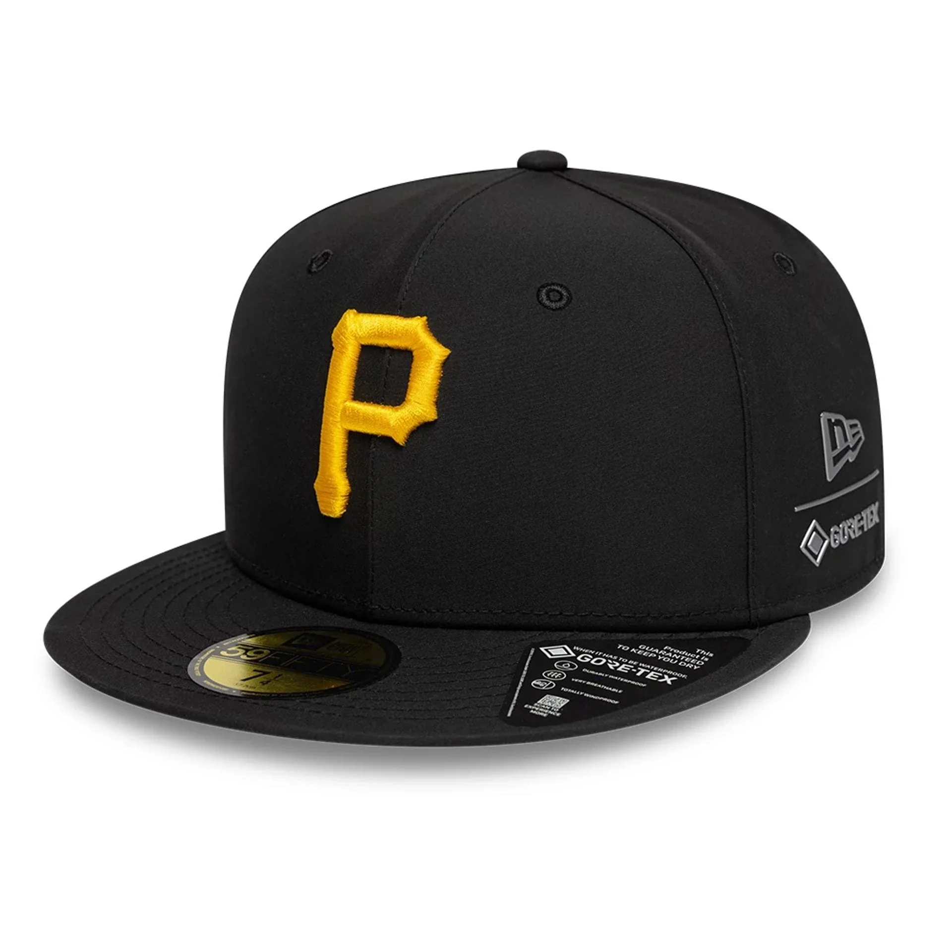 Pittsburgh Pirates MLB Gore-Tex Black 59FIFTY Fitted Cap