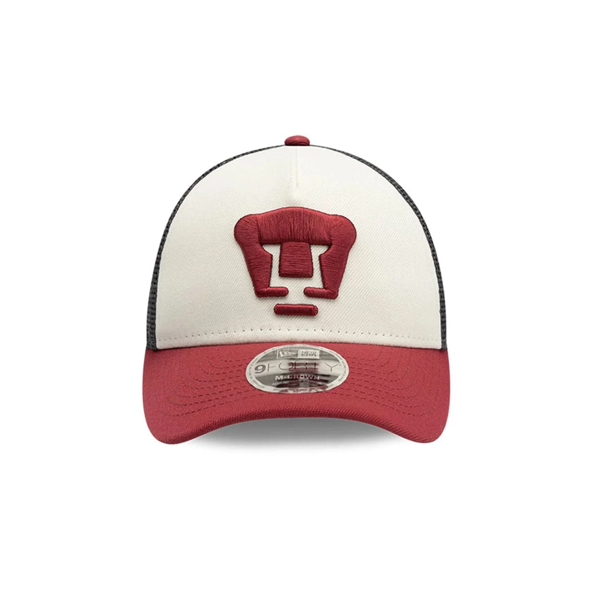 Pumas Unam Liga MX White 9FORTY M-Crown A-Frame Trucker Adjustable Cap - Image 4
