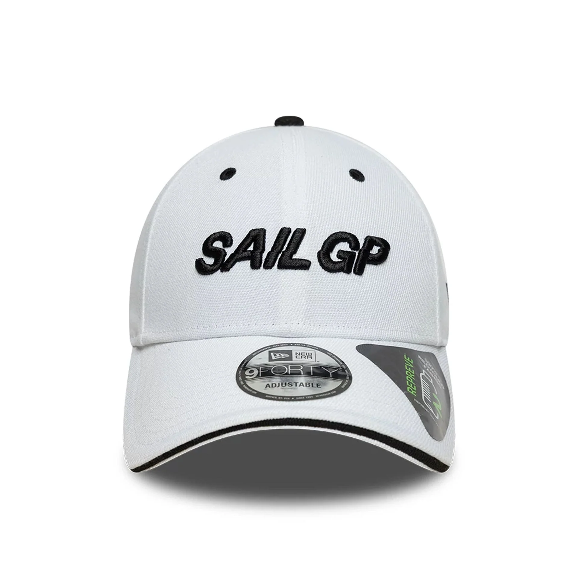 Repreve® Sail GP Sandwich Visor White 9FORTY Adjustable Cap - Image 2