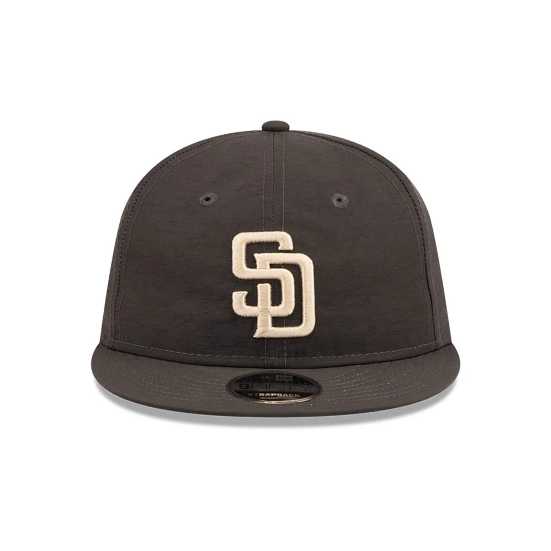 San Diego Padres MLB Nylon Black Retro Crown 9FIFTY Adjustable Cap - Image 3